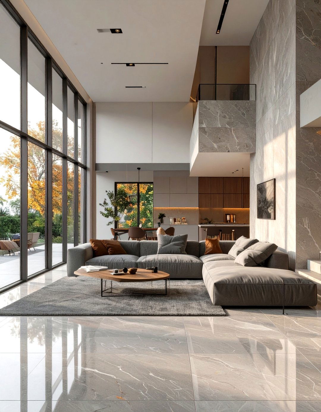 Modern Minimalist Living Room - 30 minecraft living room ideas