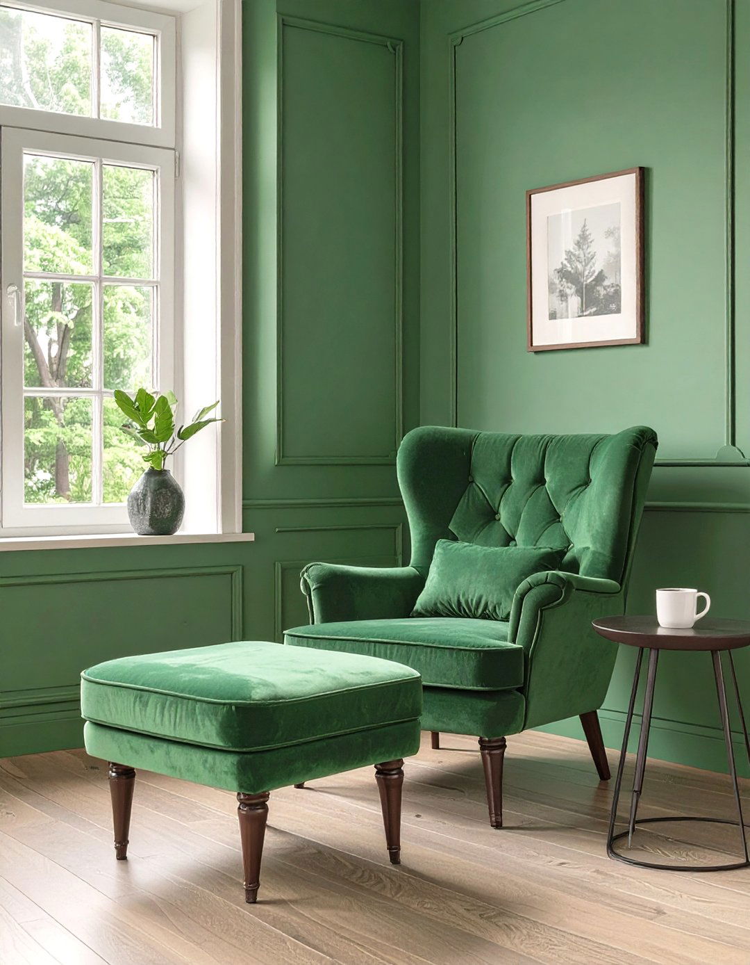 Modern Mint Green Bathroom - 30 monochromatic interior design ideas