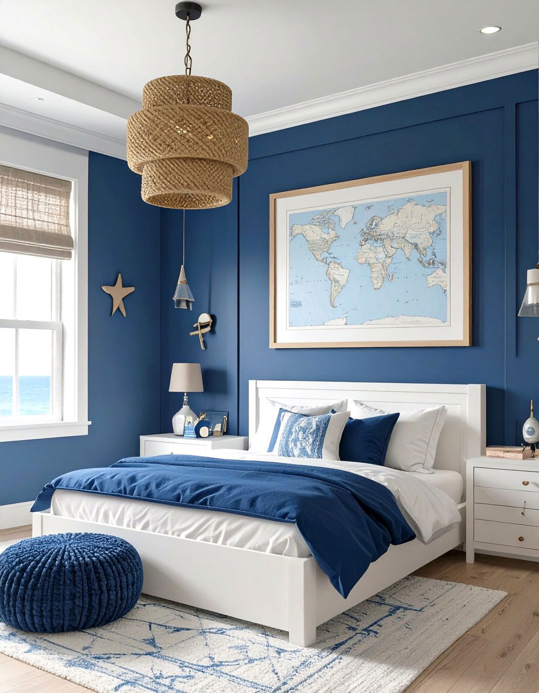 Modern Nautical Themed Boys Room - 30 modern coastal interior design ideas