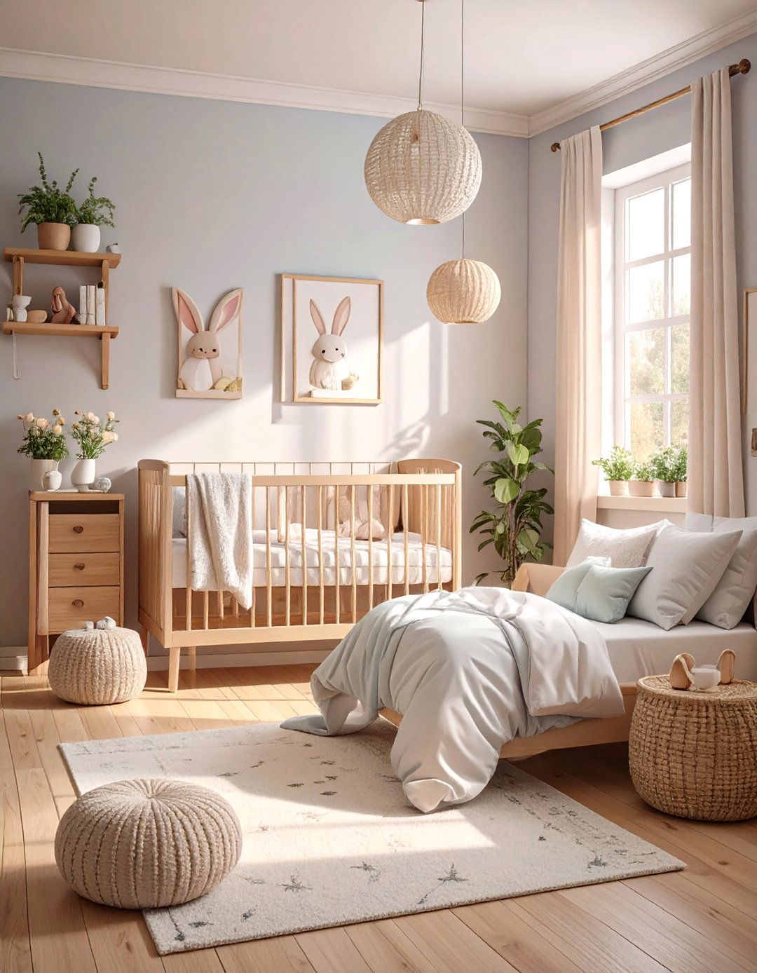 Modern Storybook Bedroom - 30 baby girl bedroom ideas