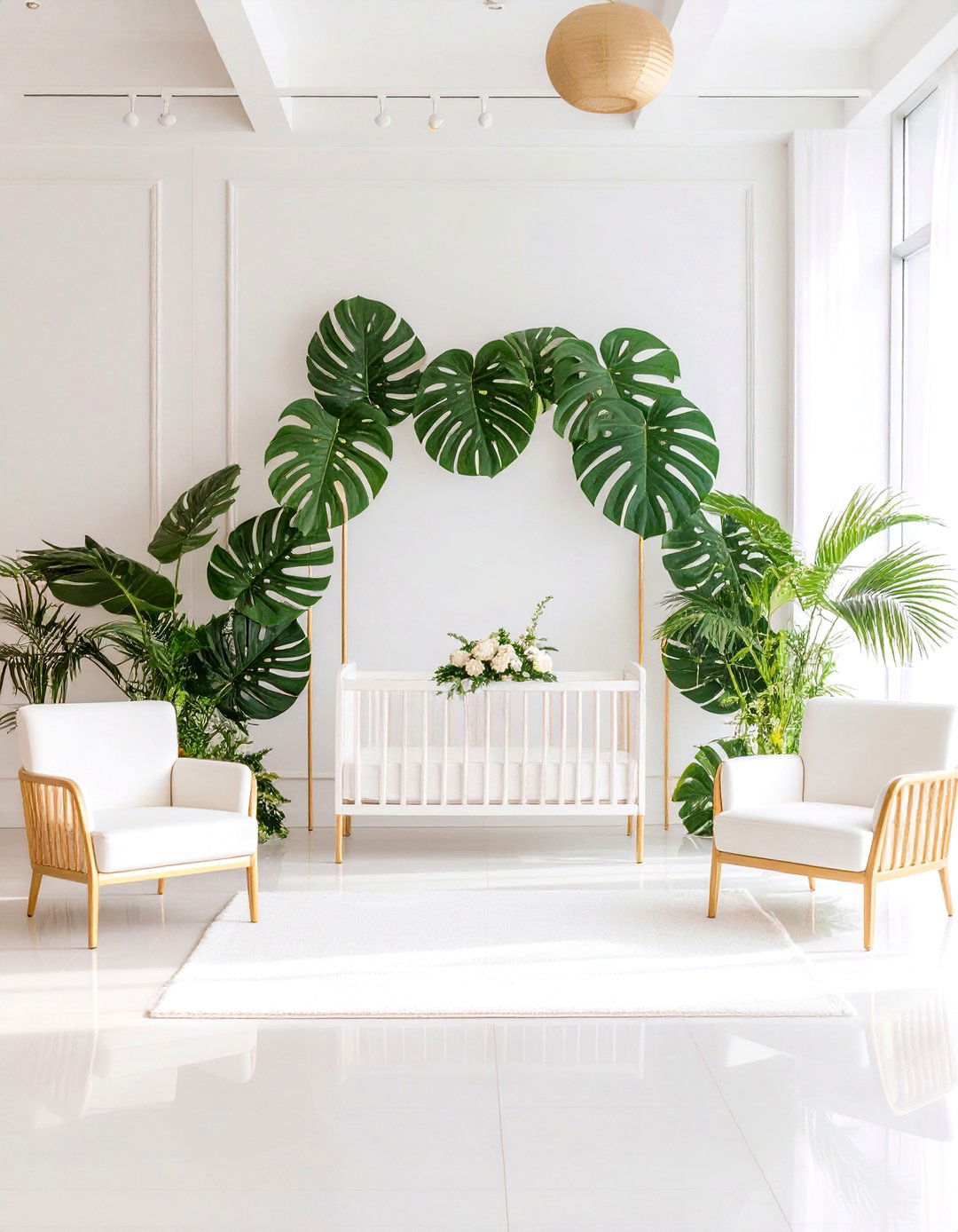 Modern Tropical Baby Shower - 30 cute baby shower ideas