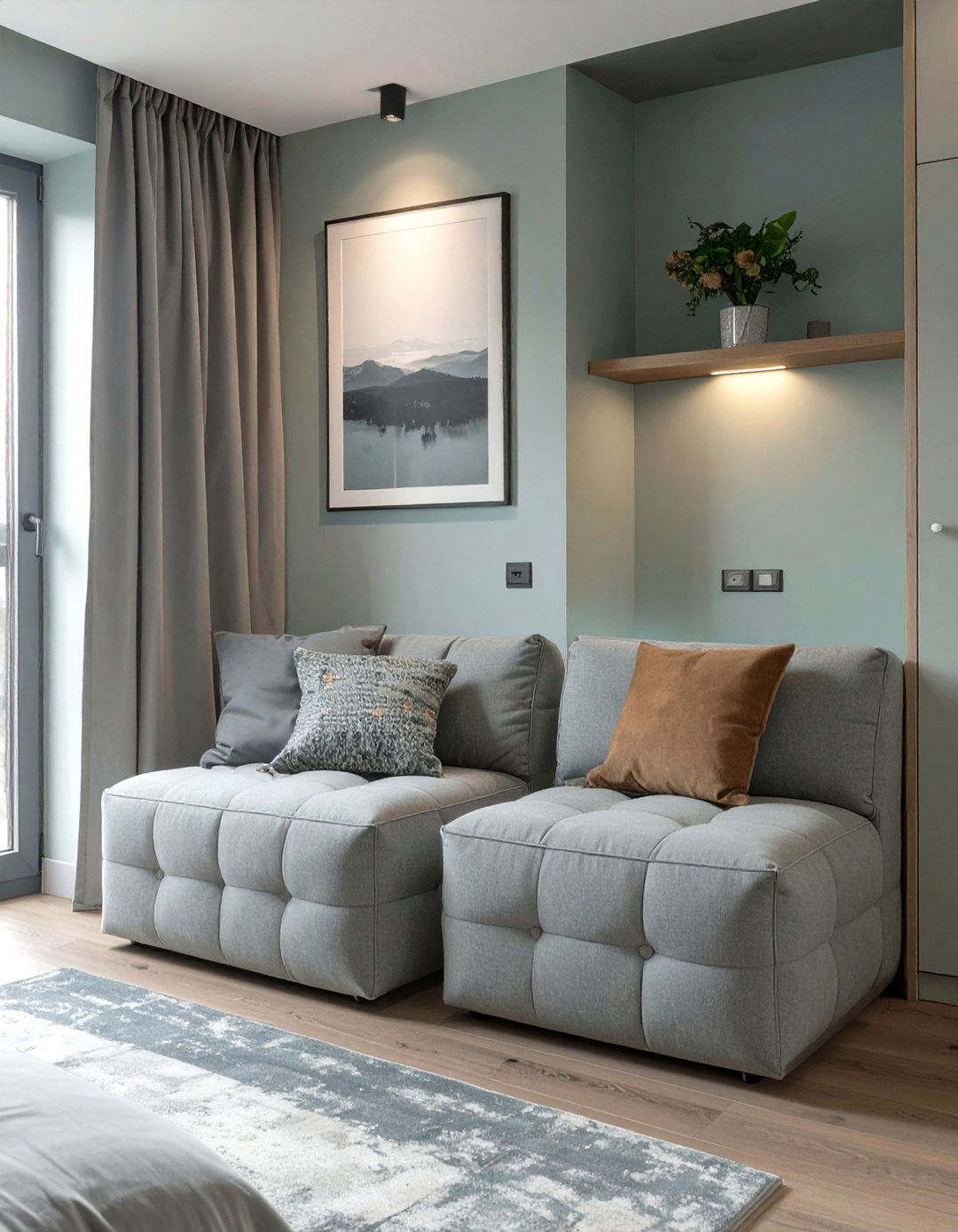 Modular Seating for Flexible Layouts - 30 small bedroom furniture ideas