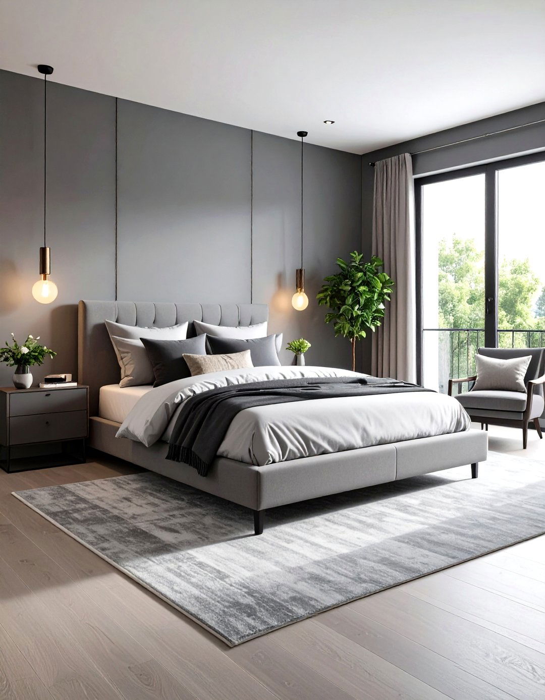 Monochromatic Color Scheme - 30 pinterest bedroom ideas