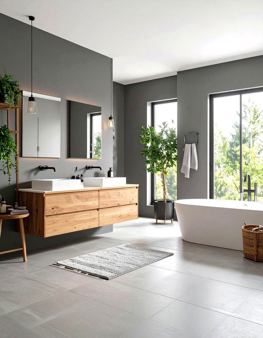 Monochromatic Color Schemes - 30 remodel small bathroom ideas
