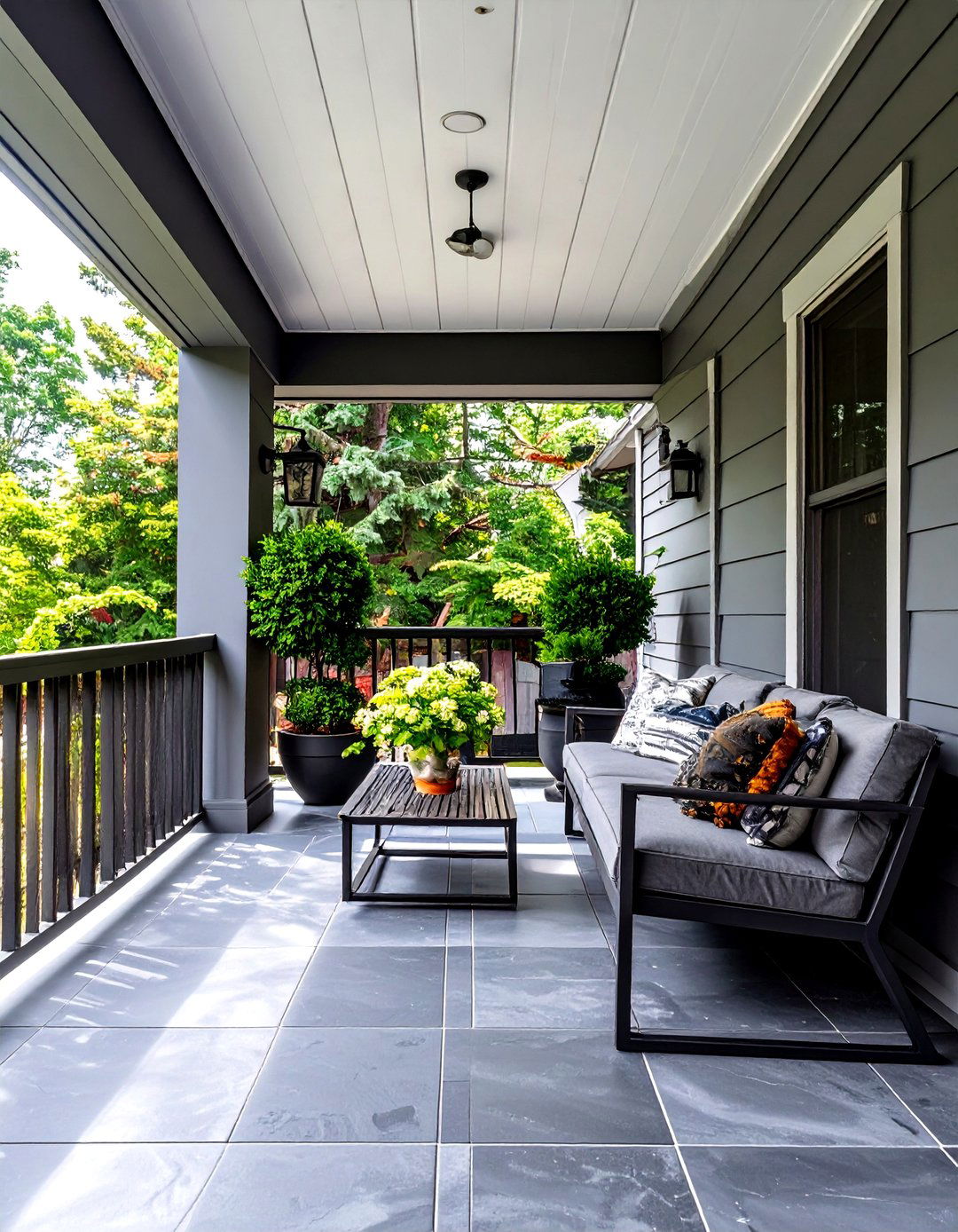 30 House Modern Front Porch Ideas for a Sleek Entrance - We Love Home Blog