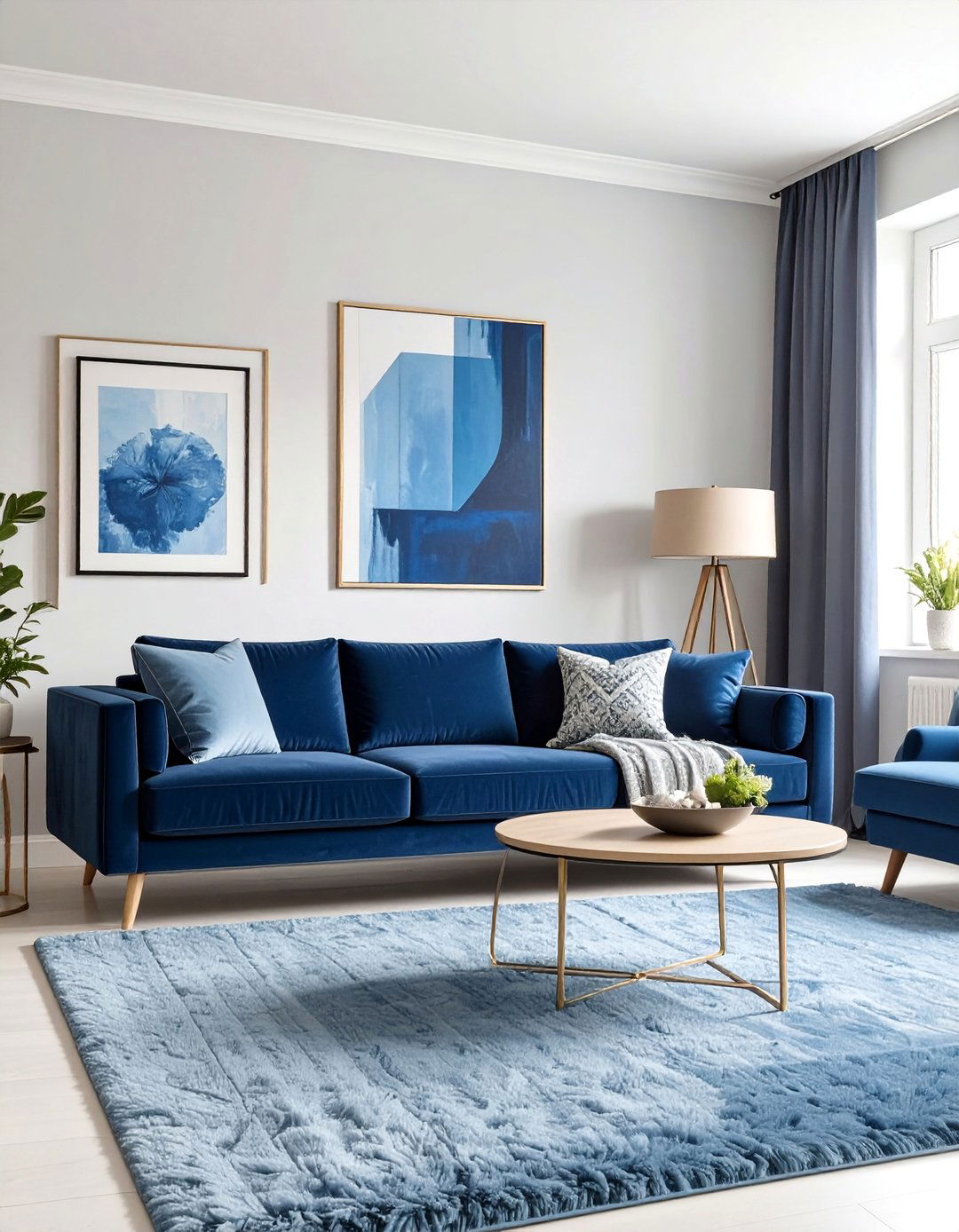 Monochromatic Magic in a Small Room - 30 apartment small living room ideas