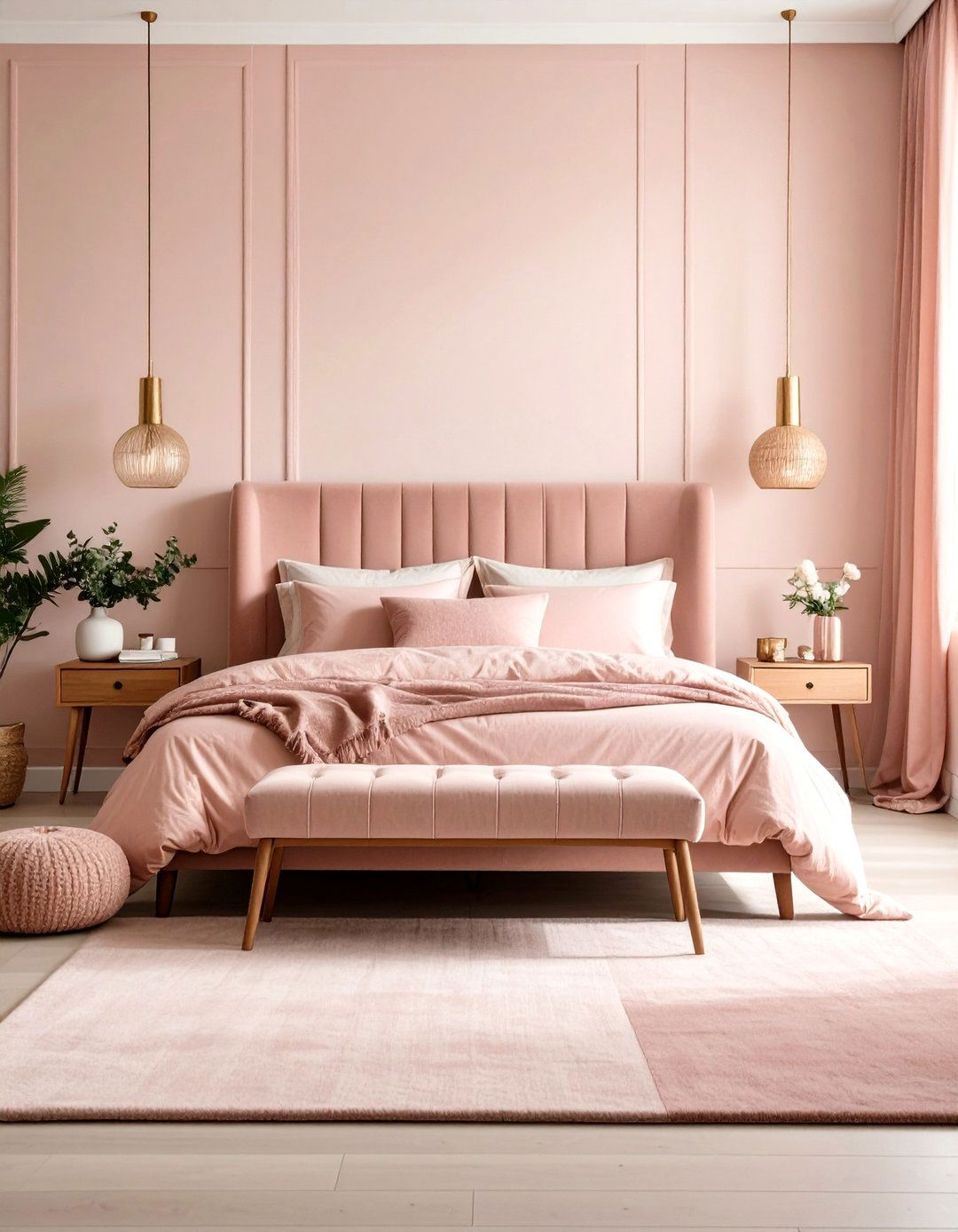 Monochromatic Minimalist Bedroom - 30 interior design bedroom ideas