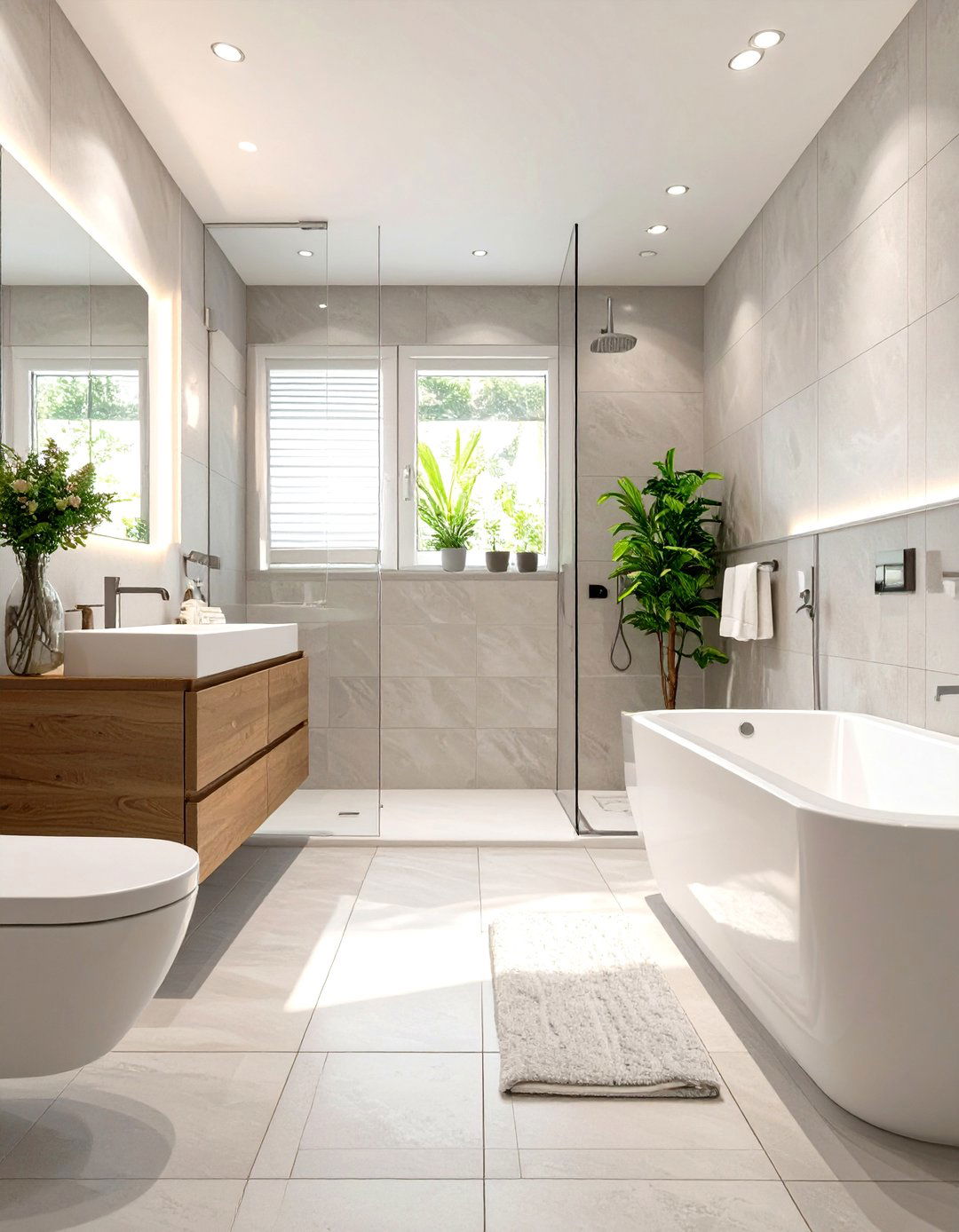Monochrome Bathroom Interior Design - 30 what is monochrome interior design ideas