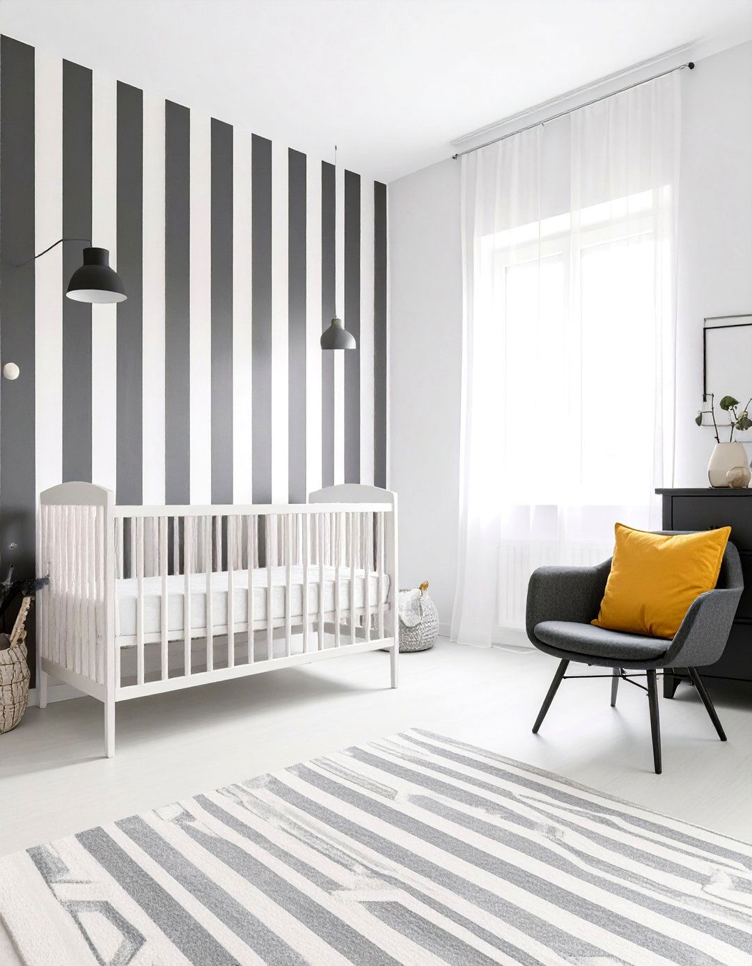 Monochrome Magic Baby Room - 30 modern baby boy room ideas