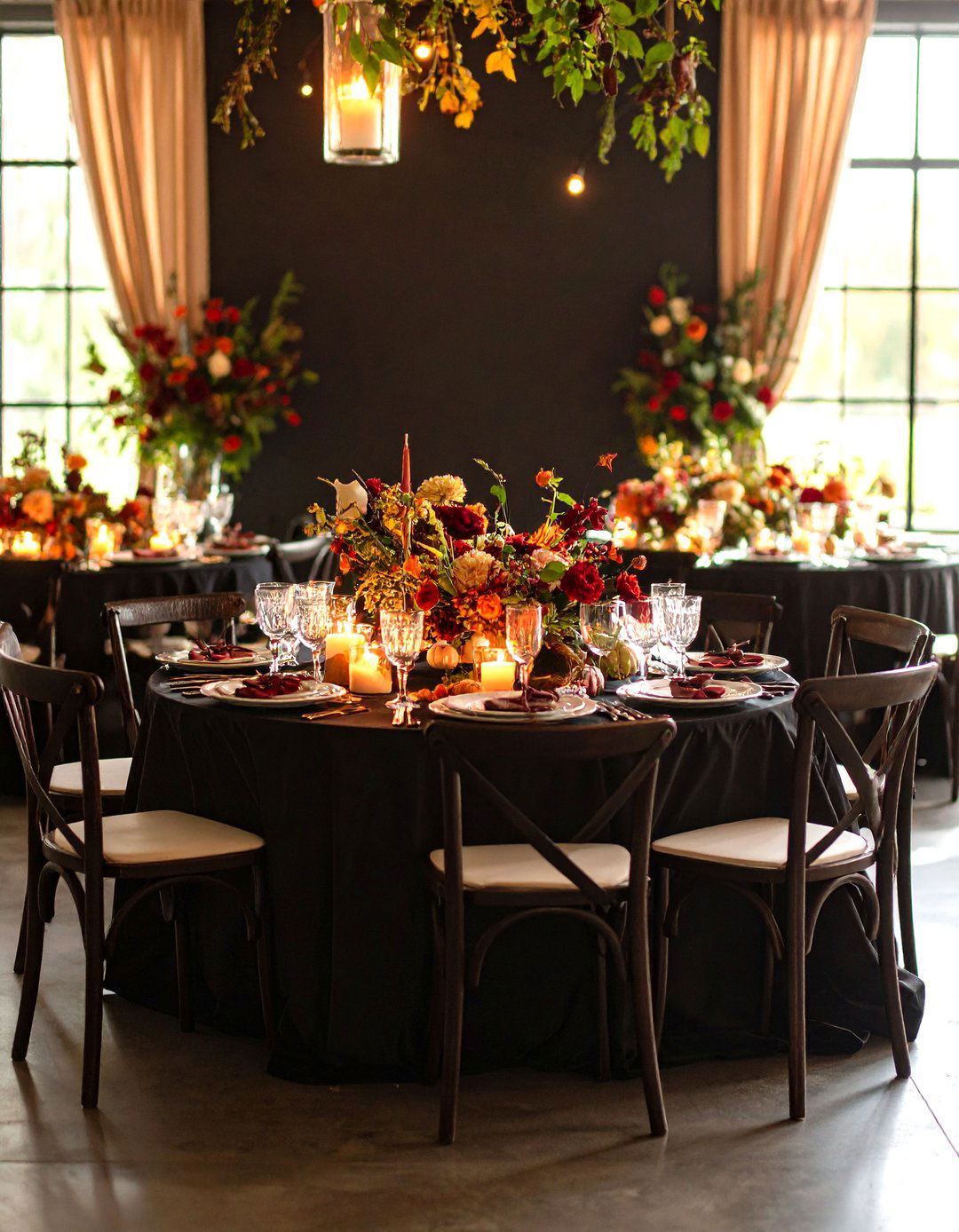Moody Autumn Florals - 30 fall baby shower ideas