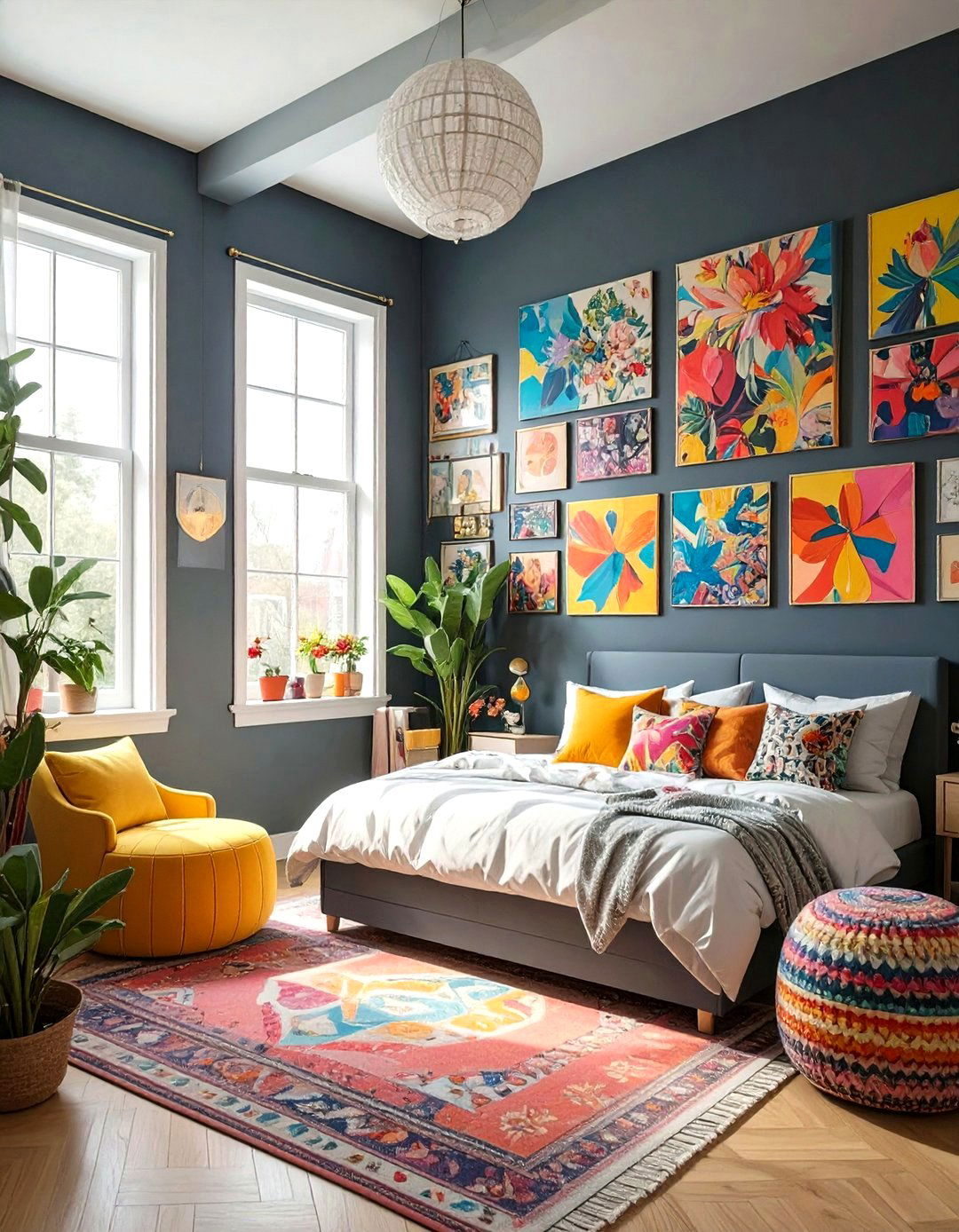 Moody Maximalist Dorm Room - 30 college dorm ideas