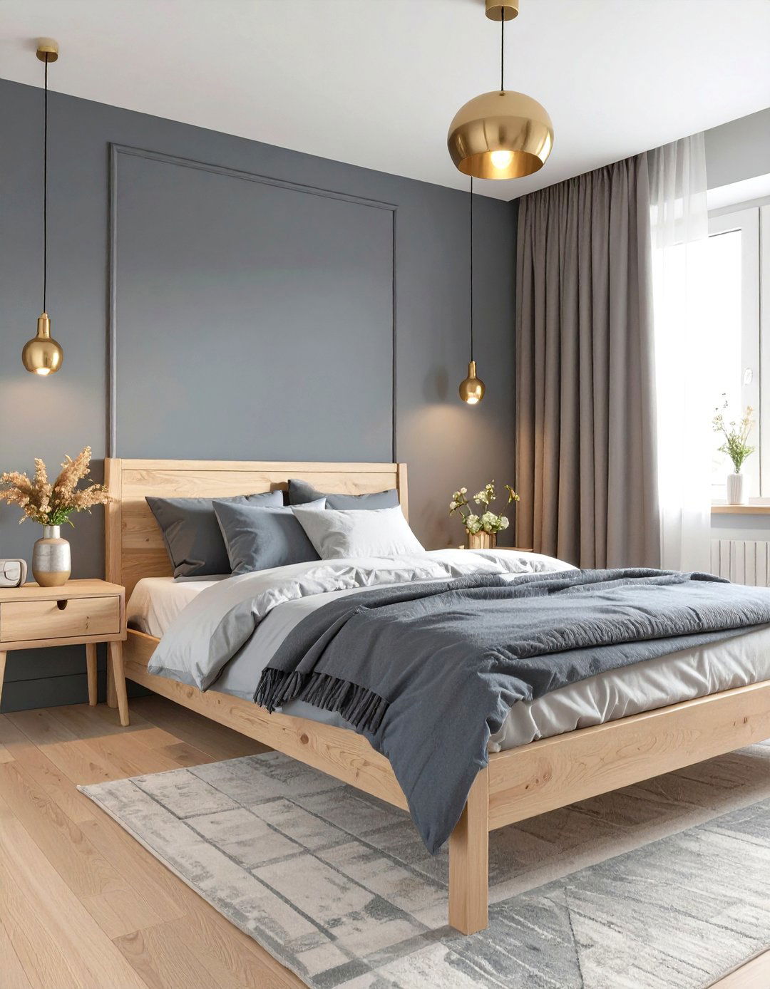 Moody Teenage Boys Room with Dark Accent Walls - 30 teenage boys room ideas