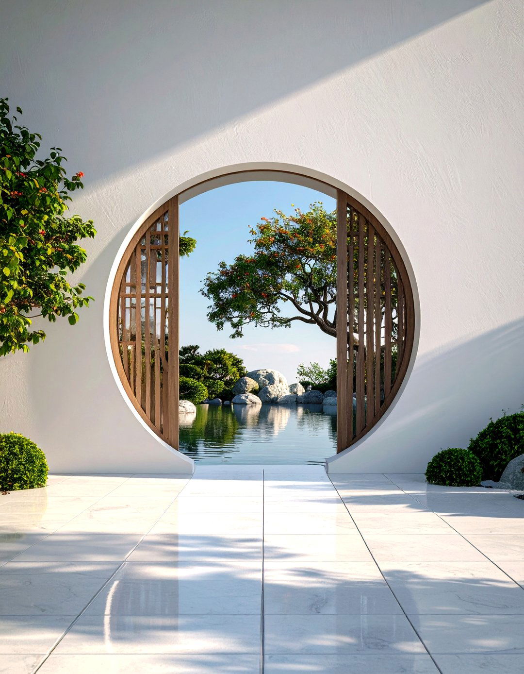 Moon Garden Gate - 30 garden gate ideas