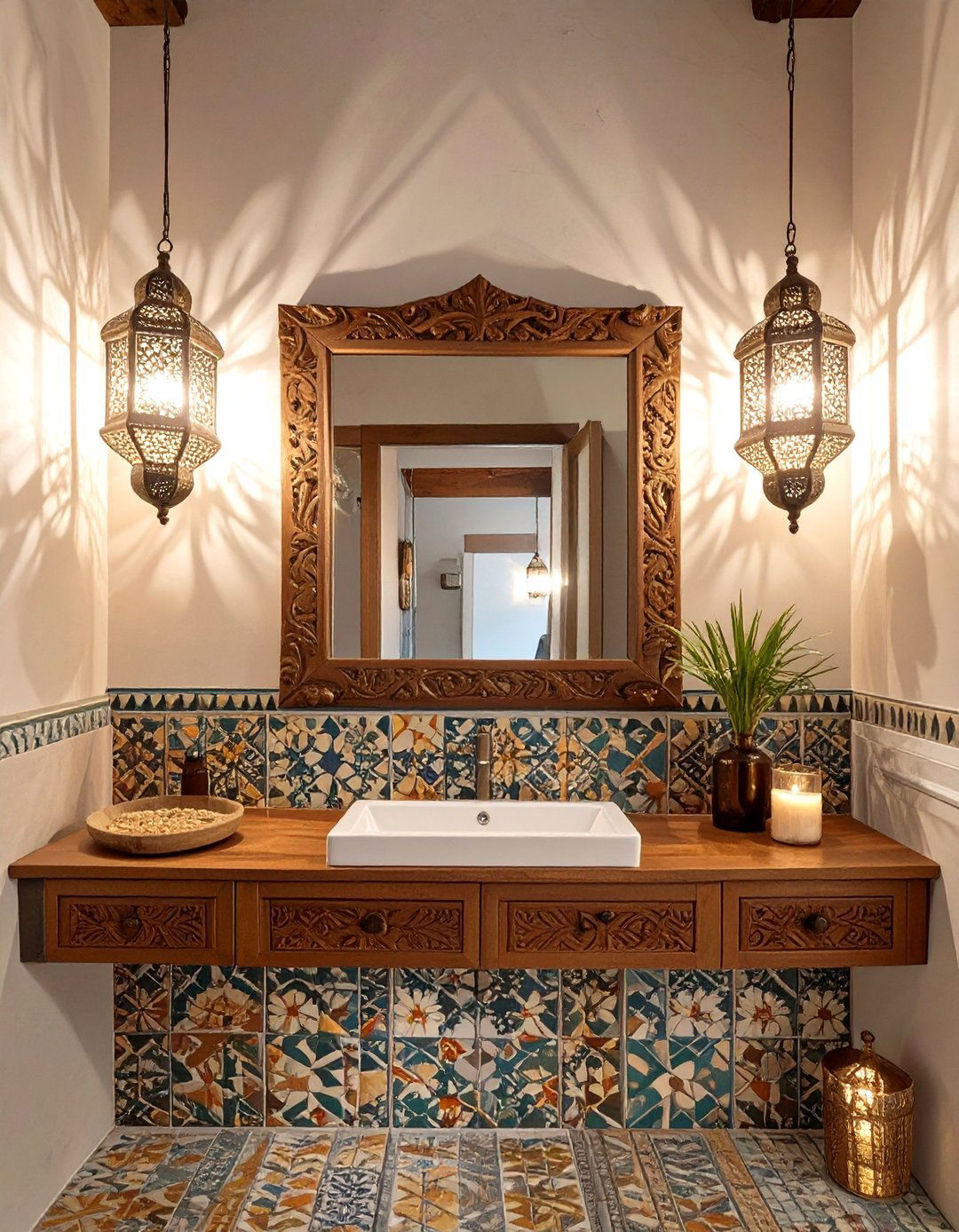 30 Bright Bathroom Lighting Ideas Over Mirror and Vanity