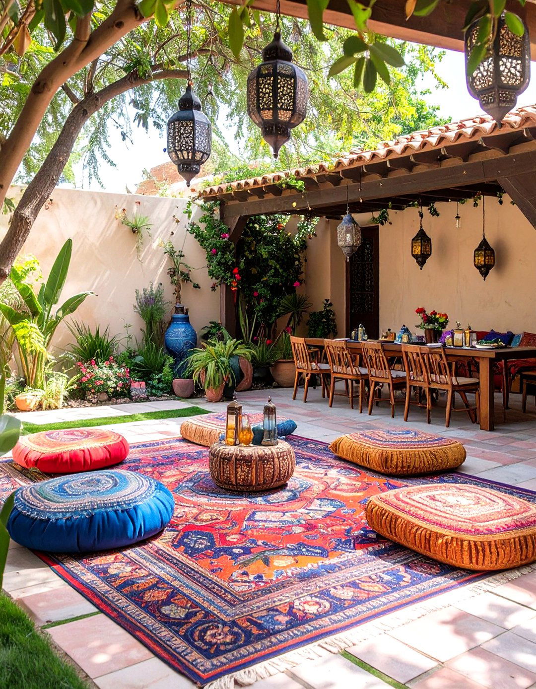 Moroccan Oasis Backyard Wedding - 30 backyard wedding ideas