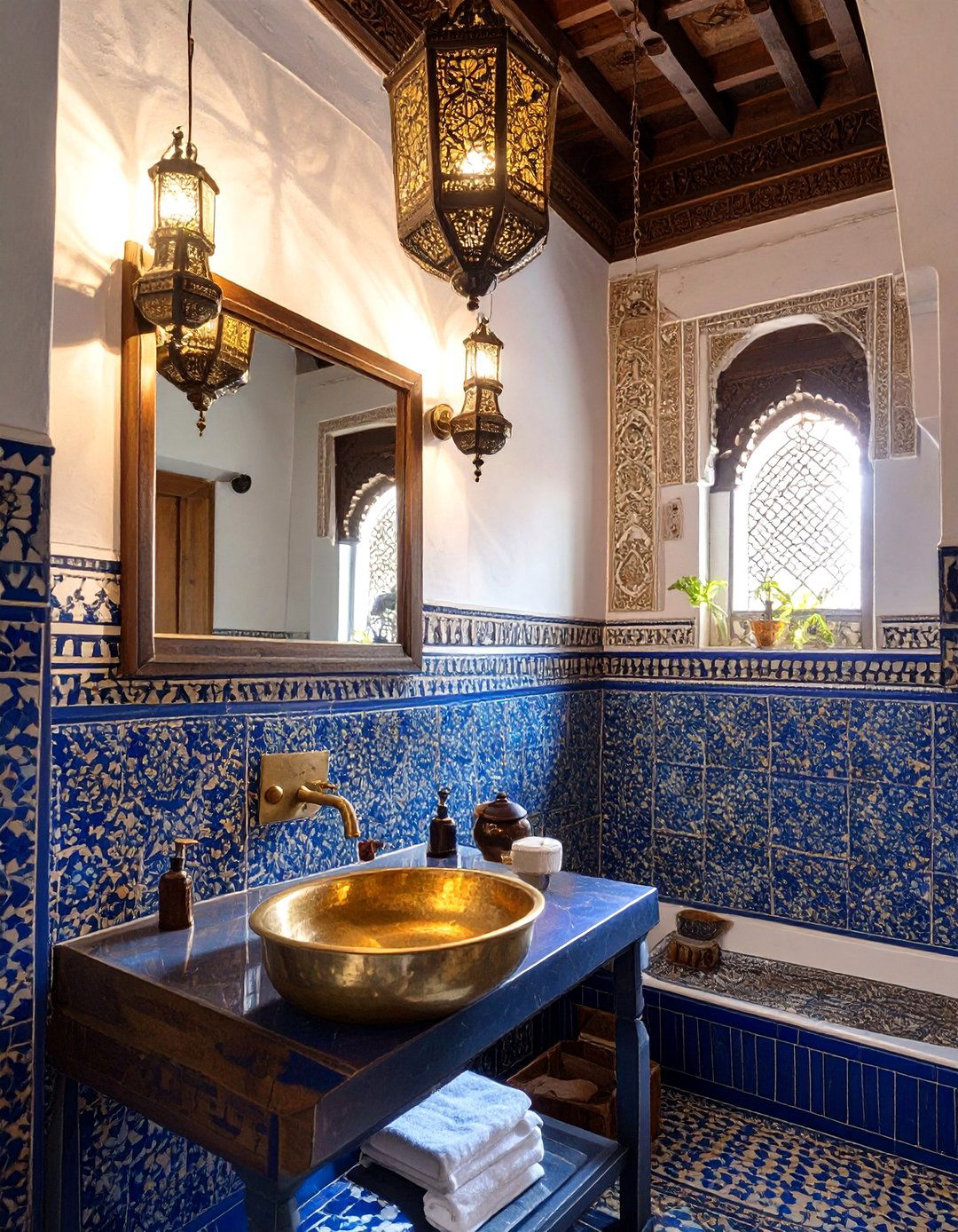Moroccan Riad Bathroom - 30 how to design a bathroom ideas