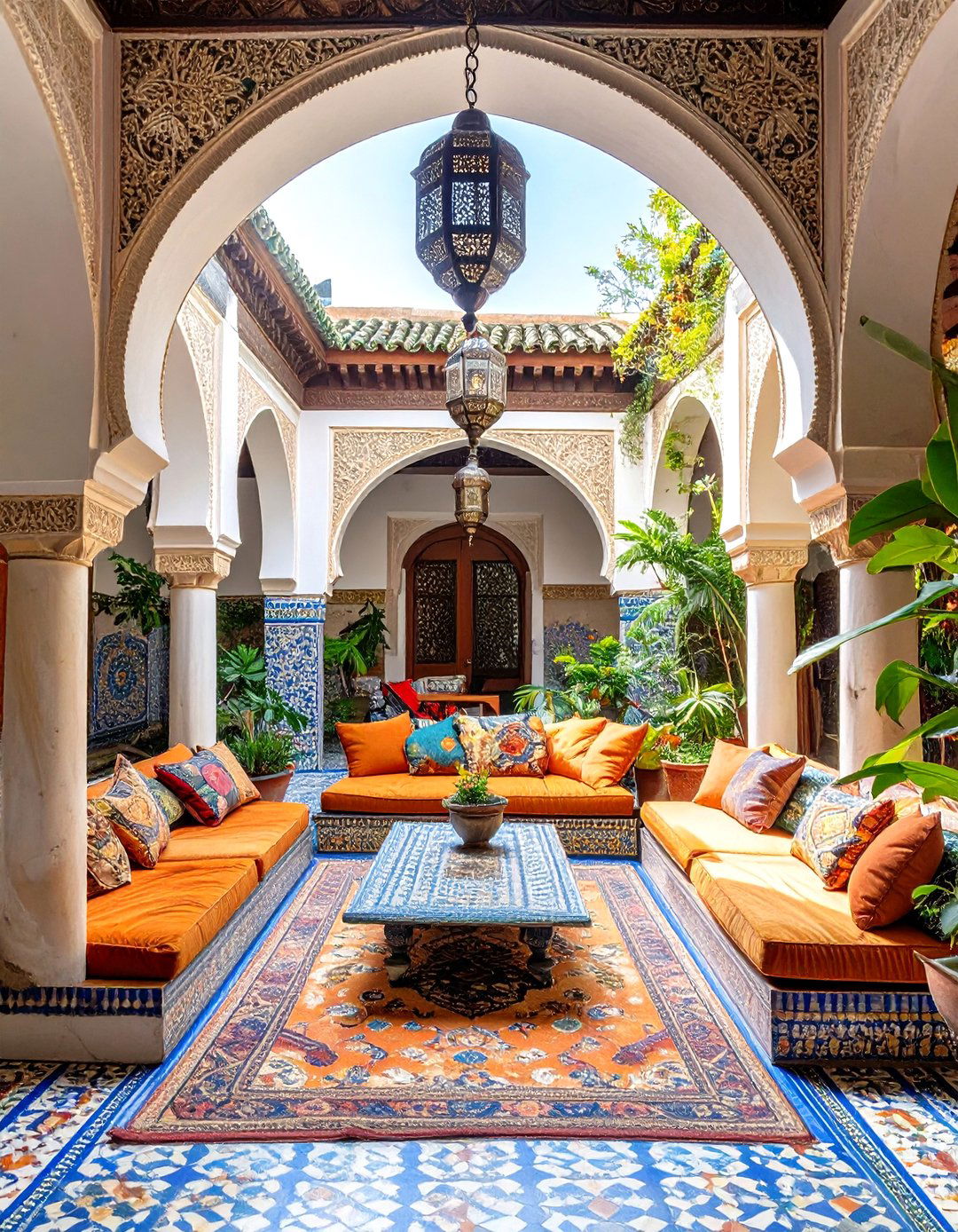 Moroccan Riad Pavilion - 30 backyard pavilion ideas