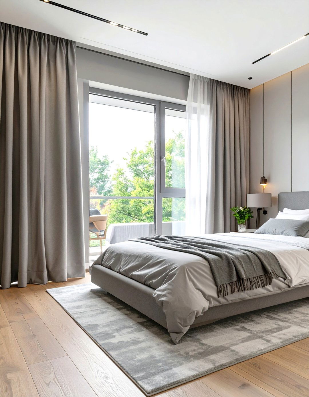 Motorized Curtains for a Smart Bedroom - 30 curtains for bedroom ideas
