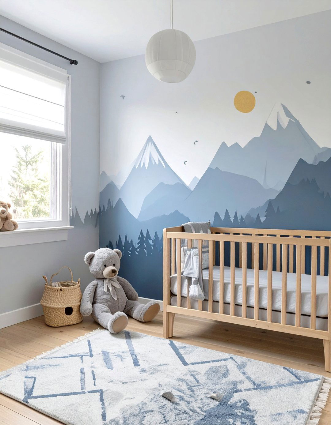 Mountain Adventure Baby Room - 30 baby room decor ideas