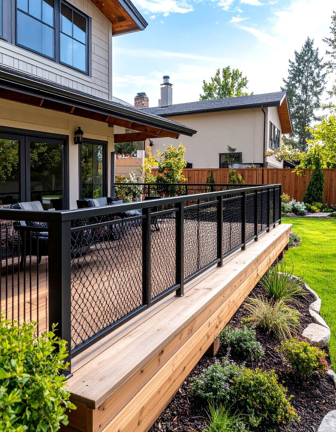 Mountain Laurel Branch Deck Railing - 30 deck rail ideas
