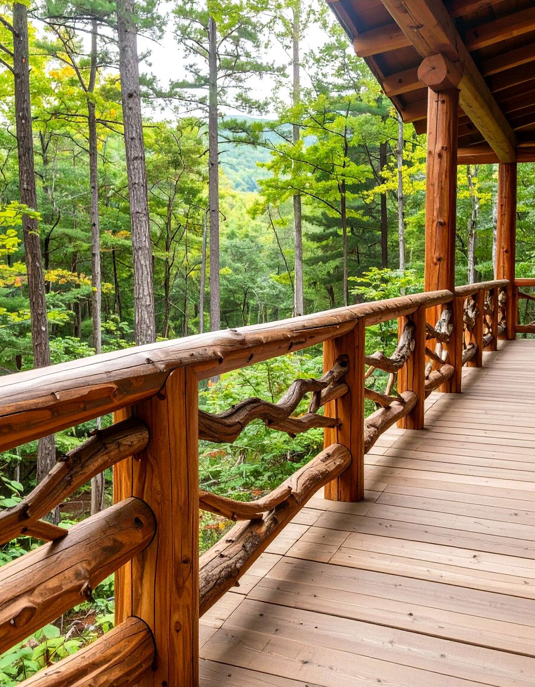 30 Stylish Wood Deck Railing Ideas for Better Design - We Love Home Blog