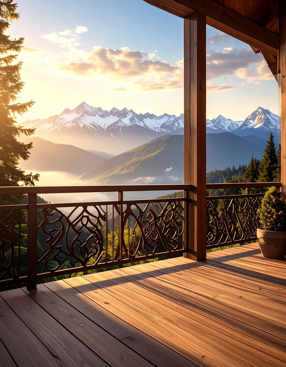30 Durable Metal Deck Railing Ideas for Modern Patios - We Love Home Blog