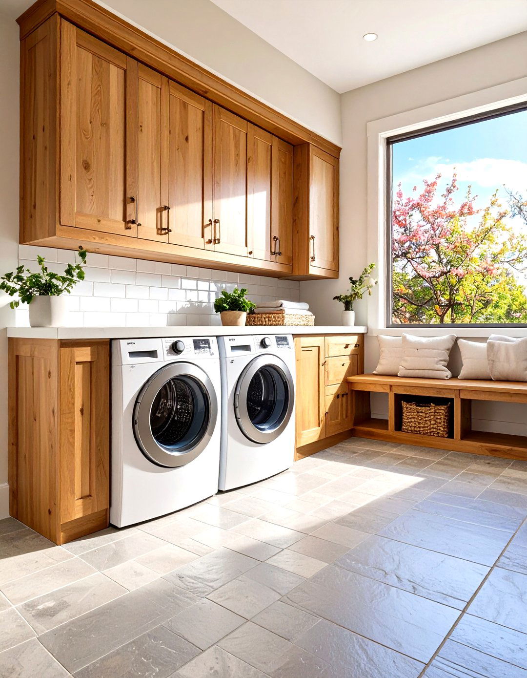 Mudroom Laundry Room Combination - 30 laundry room stacked washer dryer ideas