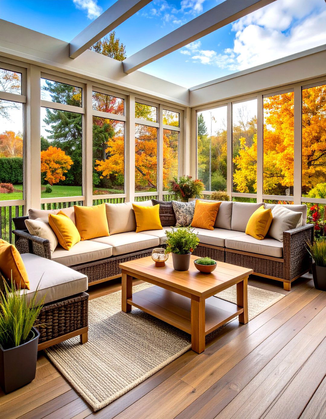 Multi Functional Furniture Layout - 30 inexpensive screened in deck ideas