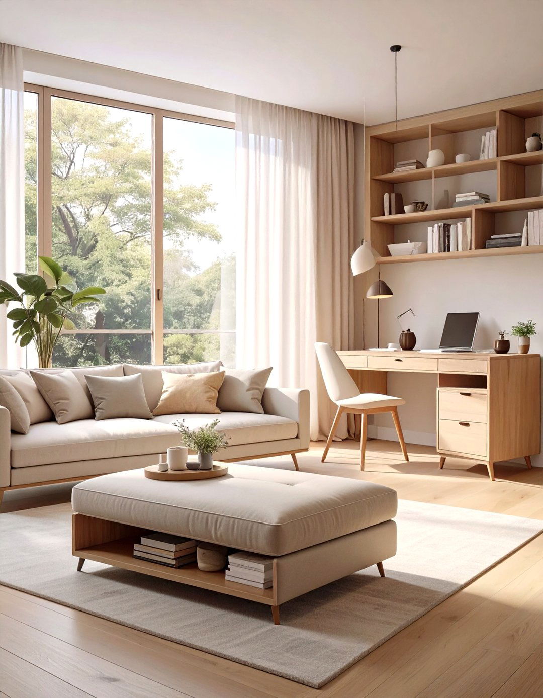 Multi Functional Furniture Solutions - 30 narrow living room ideas