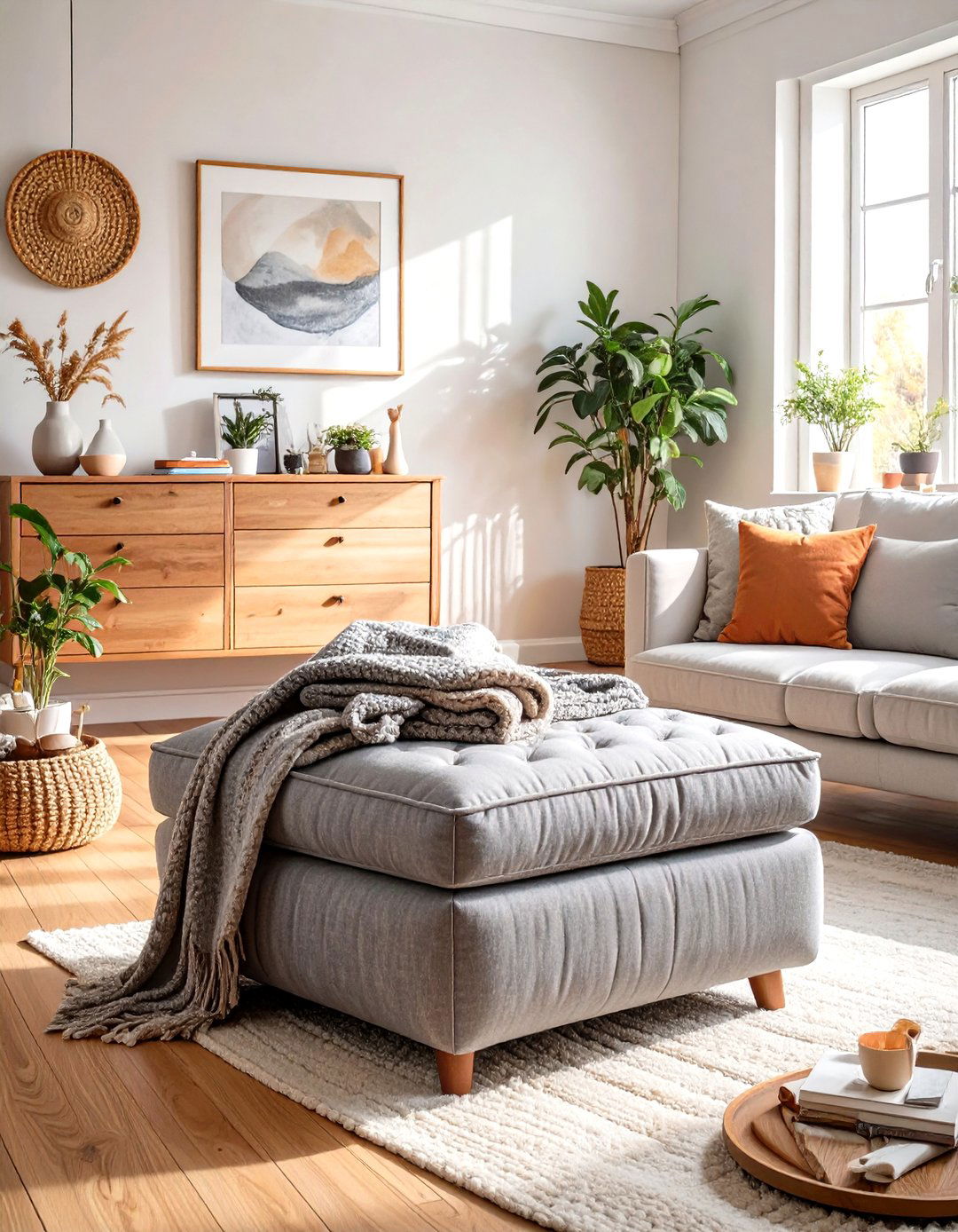 Multi Functional Furniture in a Small Living Room - 30 small living room design ideas