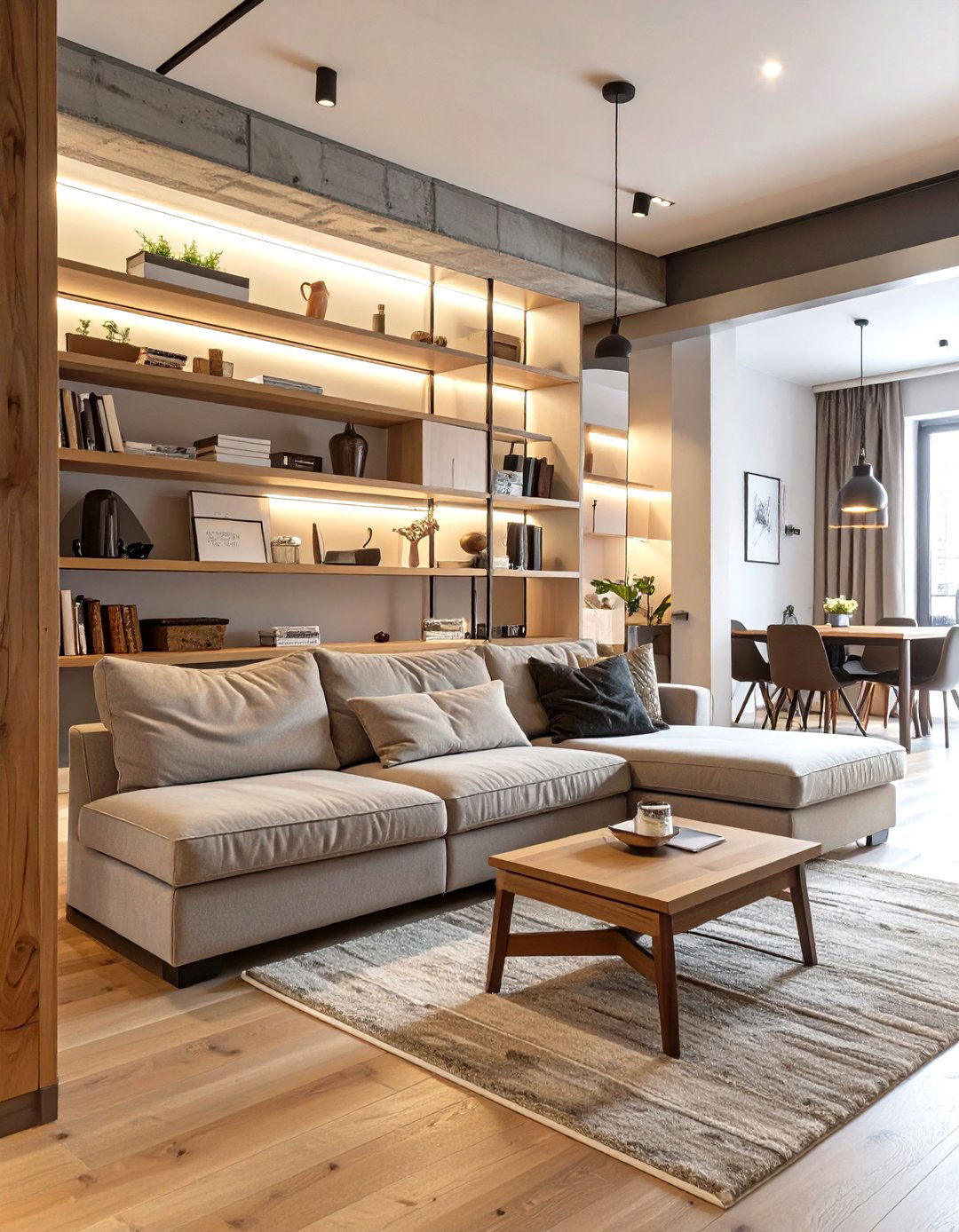Multi Functional Studio Basement - 30 basement furniture ideas
