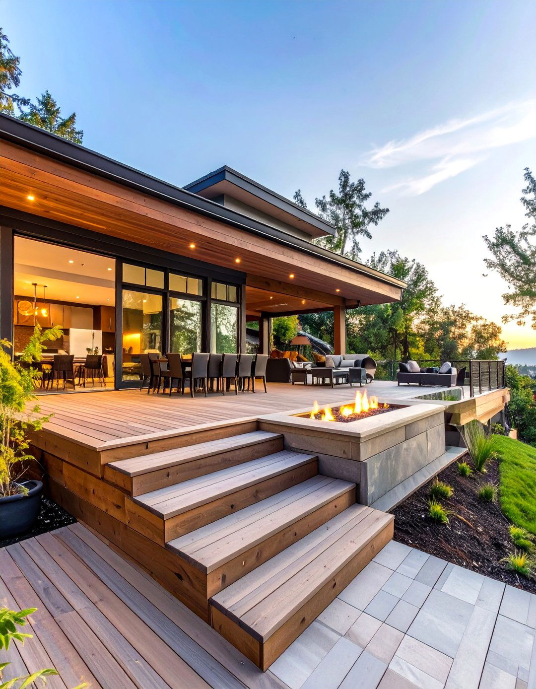 Multi Level Deck Design - 30 deck decorating ideas