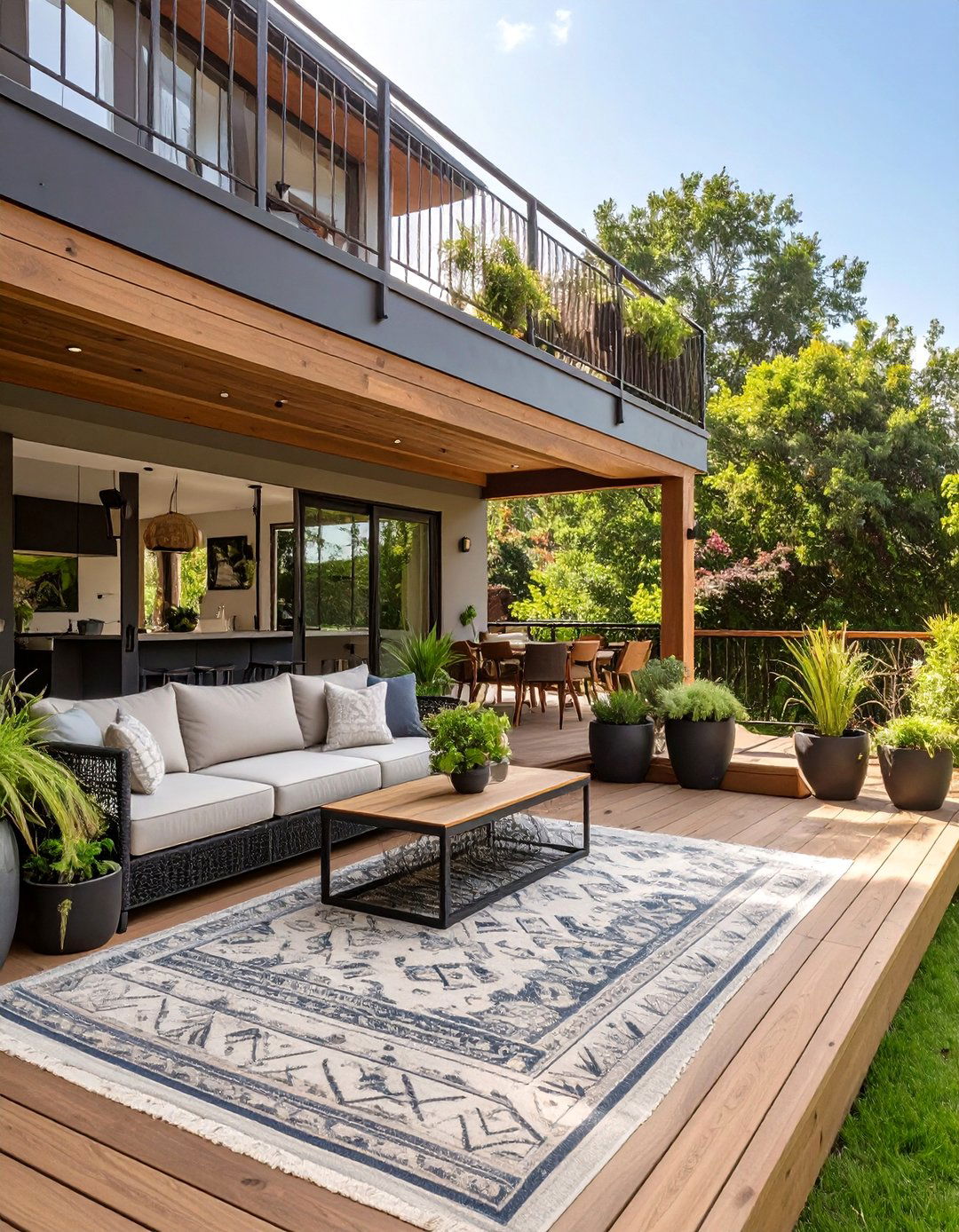 30 Trendy Deck Furniture Ideas for Outdoor Comfort - We Love Home Blog