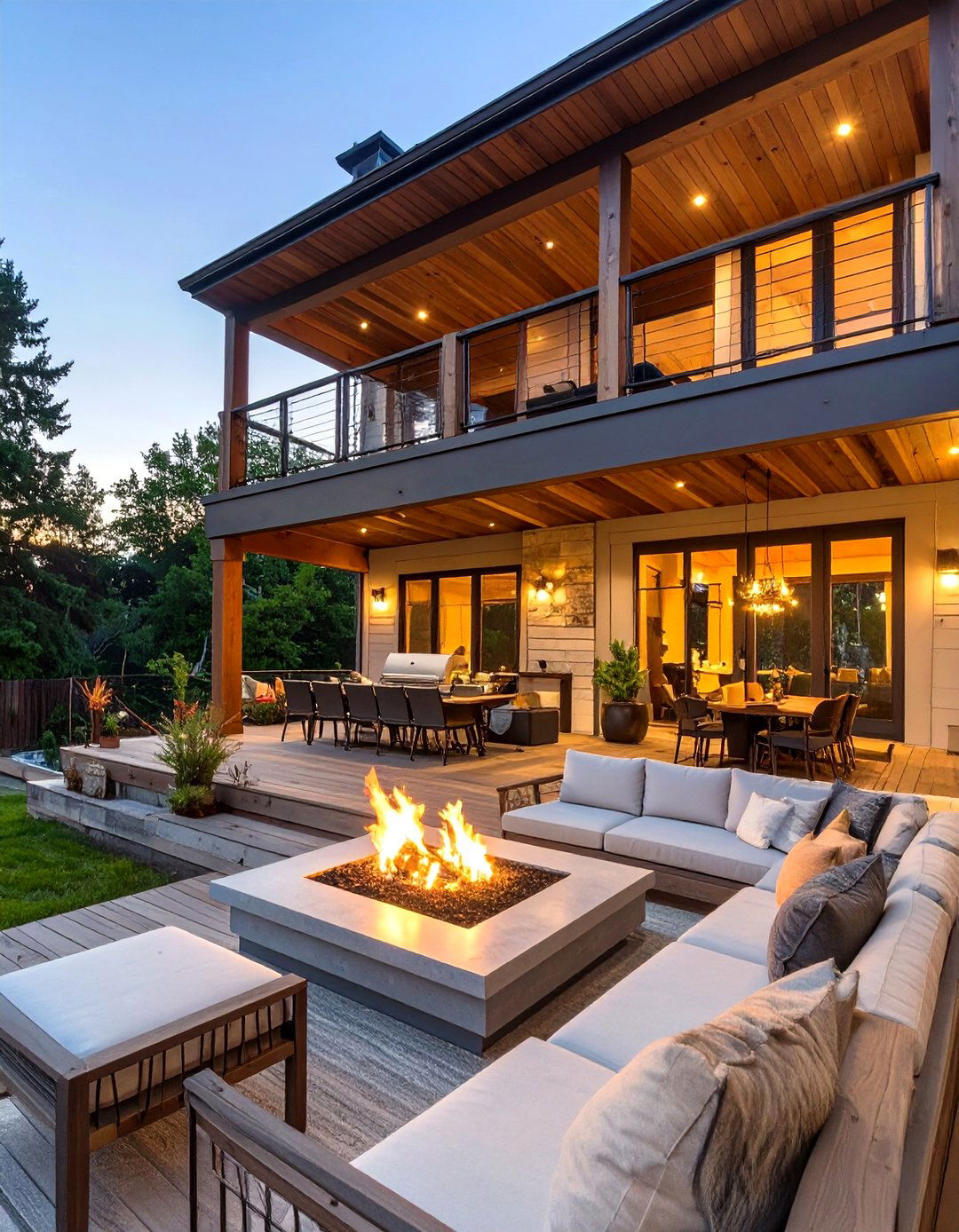 Multi Level Deck Porch - 30 back porch designs