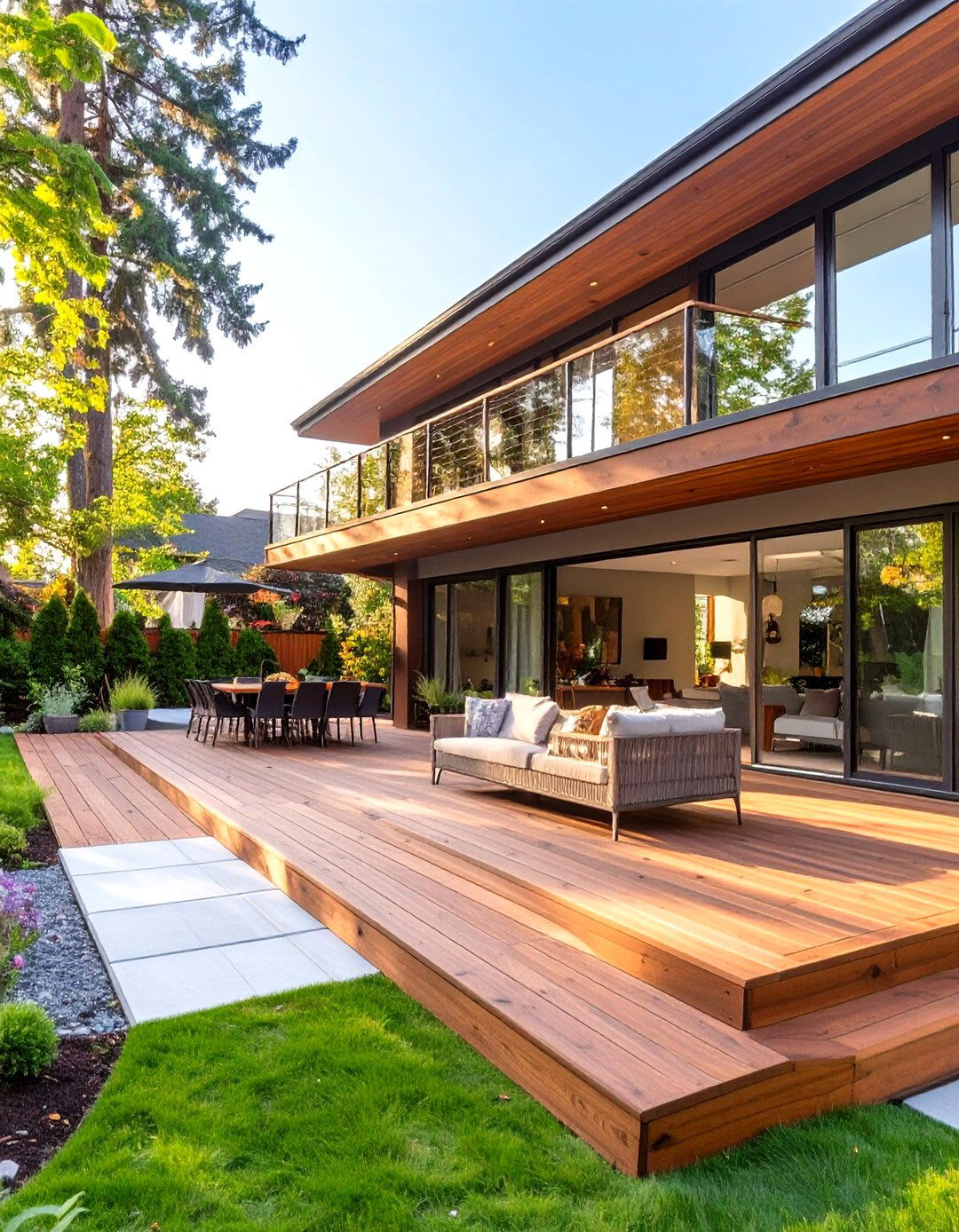 Multi Level Deck for Zoning - 30 outdoor living ideas