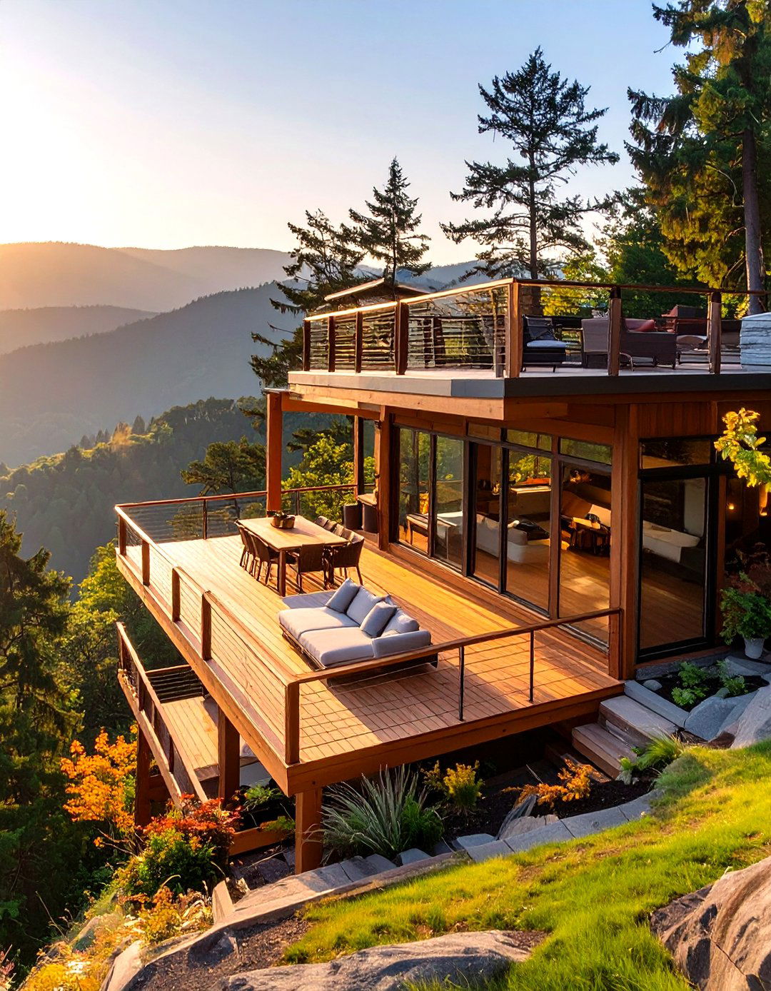 30 Slope Landscaping Ideas to Transform Your Hillside - We Love Home Blog