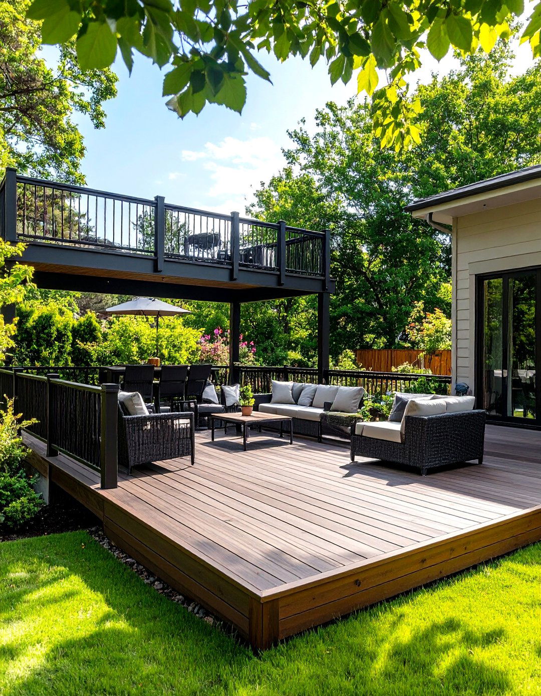 Multi Level Patio Deck - 30 patio deck ideas
