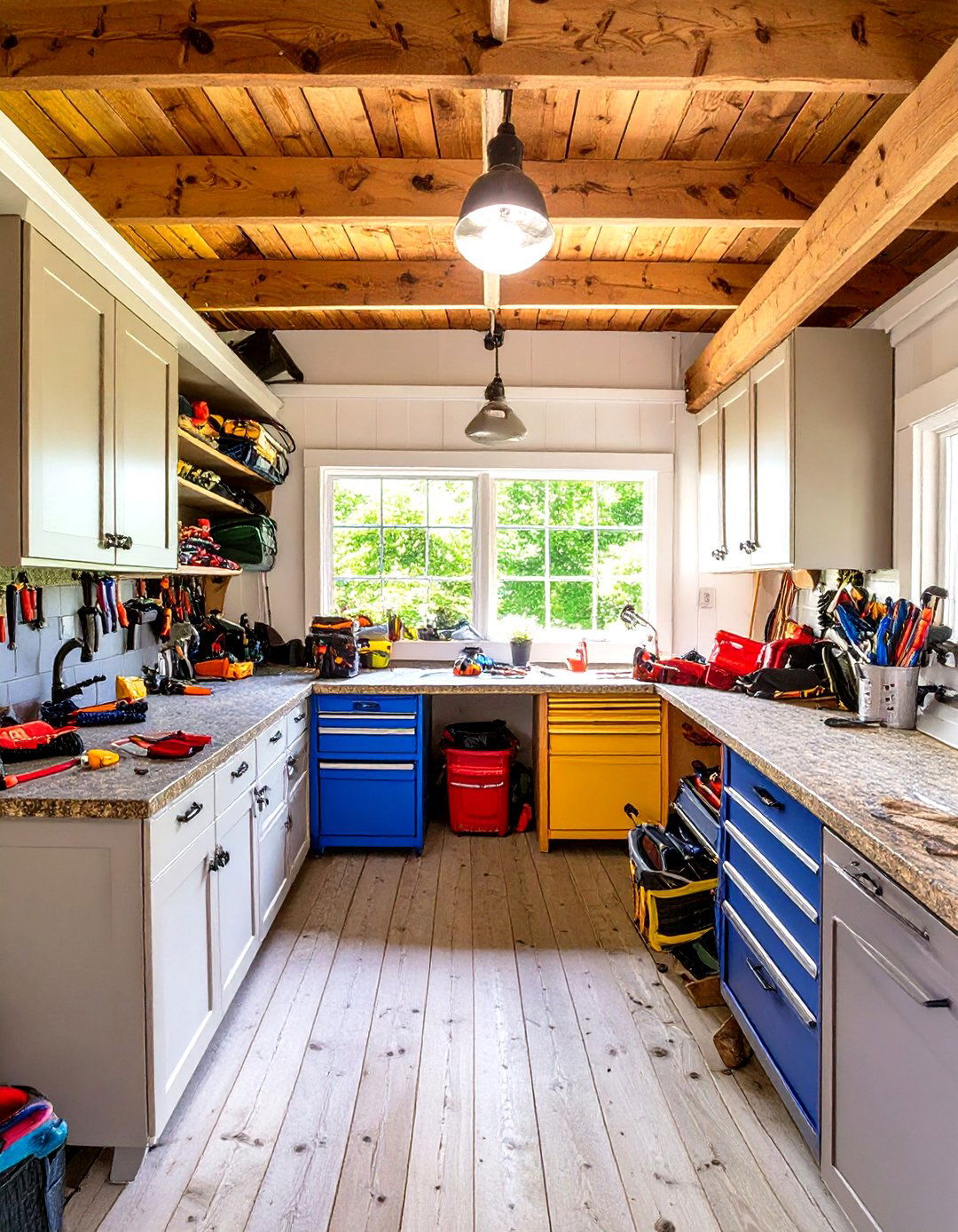 Multi Purpose Storage and Workshop - 30 enclosing under a deck ideas