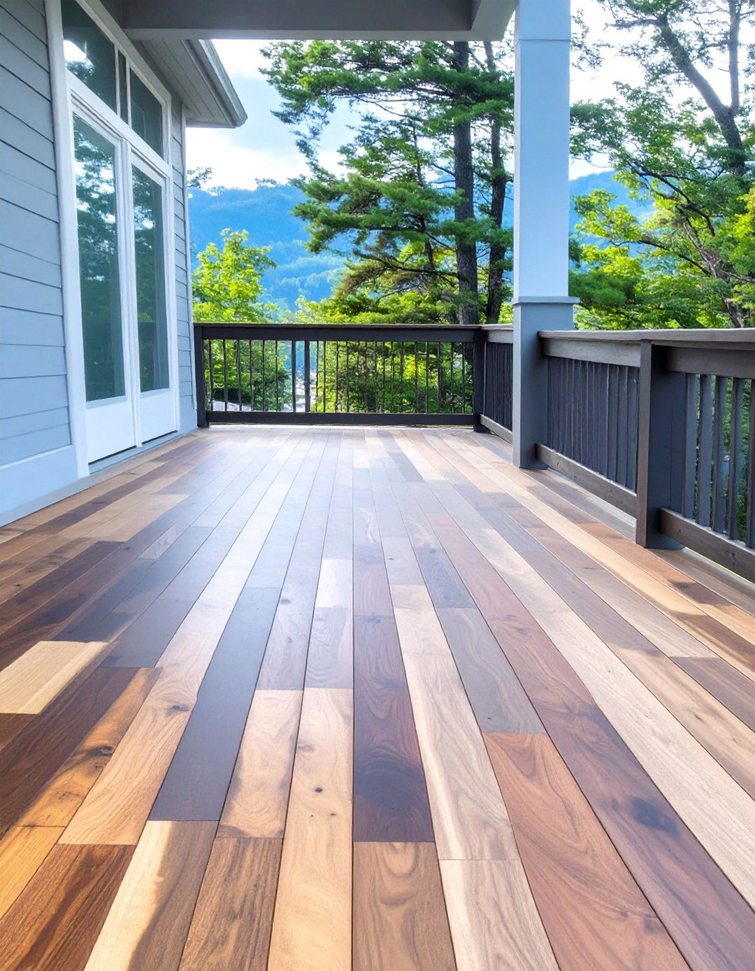 Multi Tonal Wood Stains - 30 deck color ideas