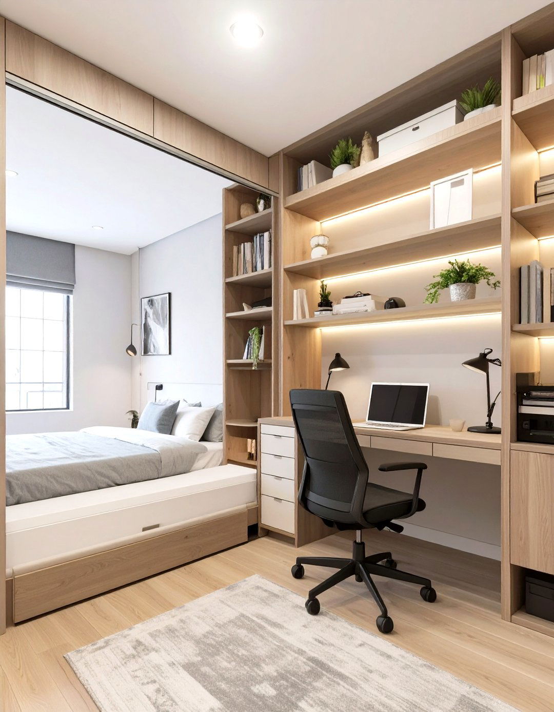 Multifunctional Furniture and Spaces - 30 modern house interior design ideas