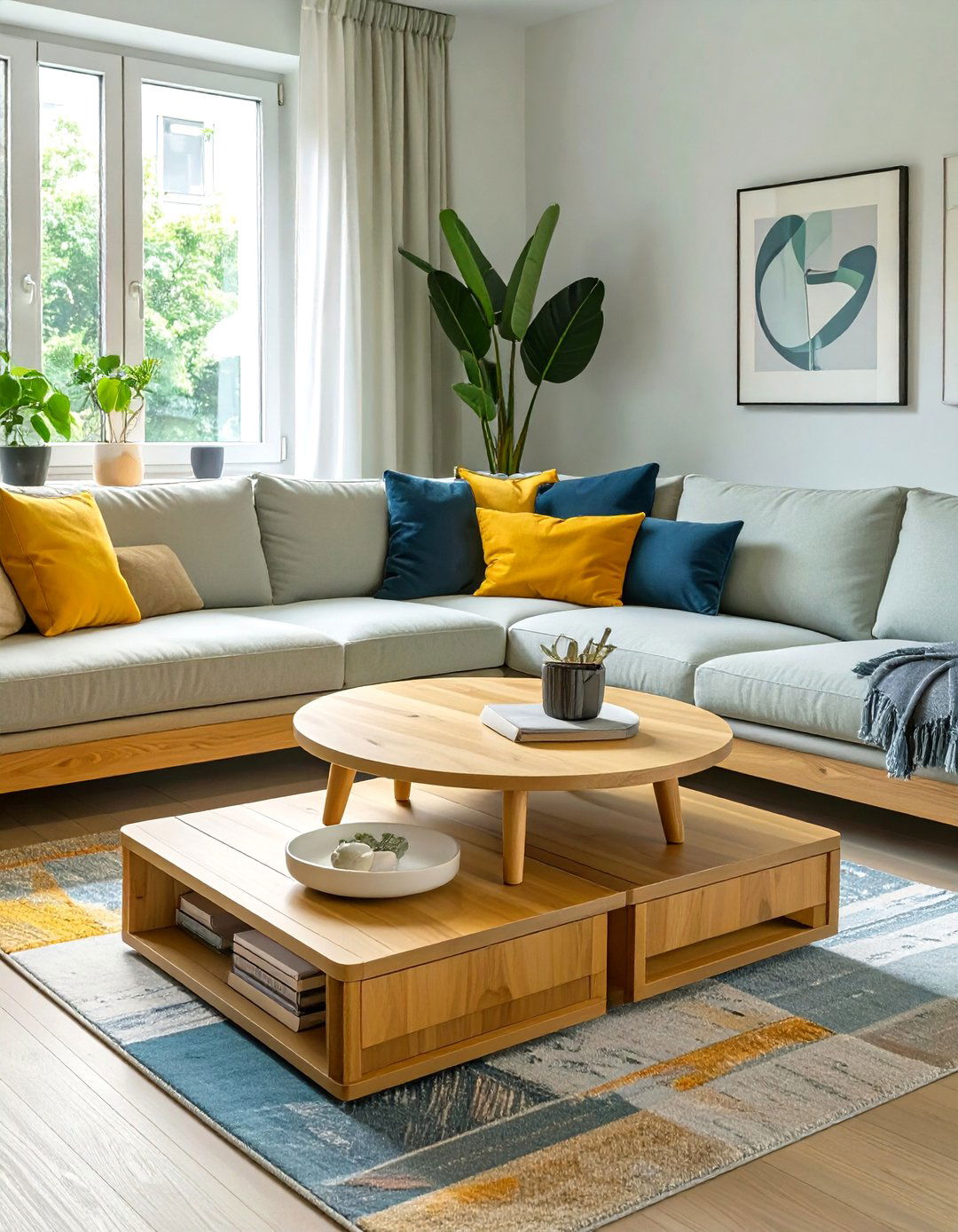 Multifunctional Furniture - 30 scandinavian design living room ideas