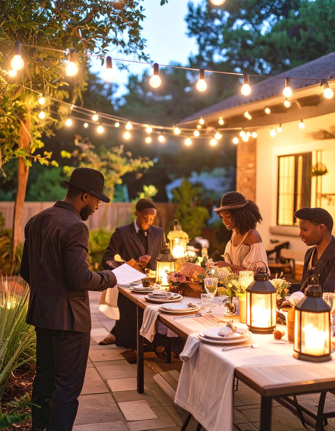 Murder Mystery Dinner - 30 outdoor party ideas