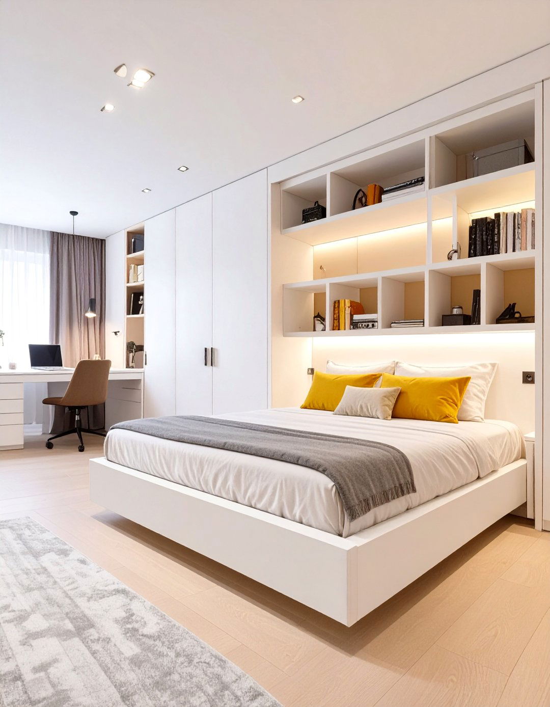 Murphy Bed Bedroom - 30 apartment bedroom ideas