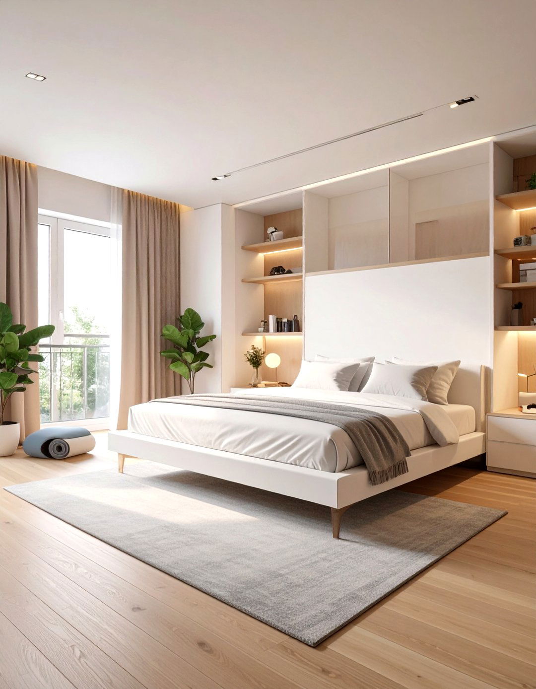 Murphy Bed for Multi Use Rooms - 30 small bedroom design ideas
