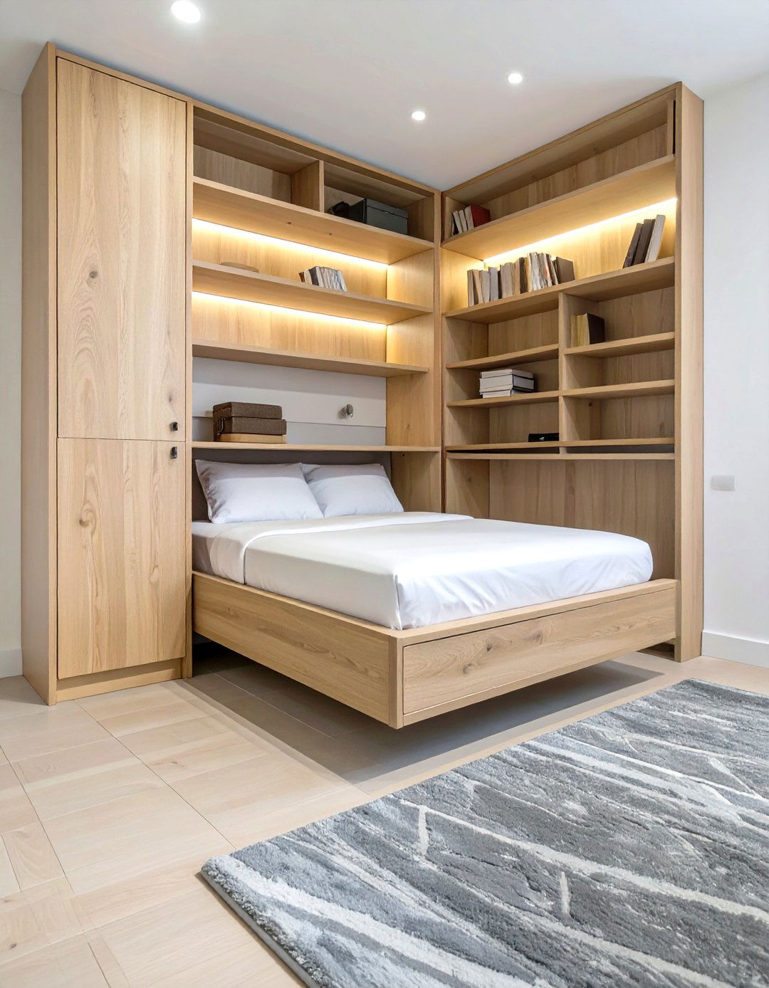 Murphy Beds That Fold Away - 30 small bedroom furniture ideas