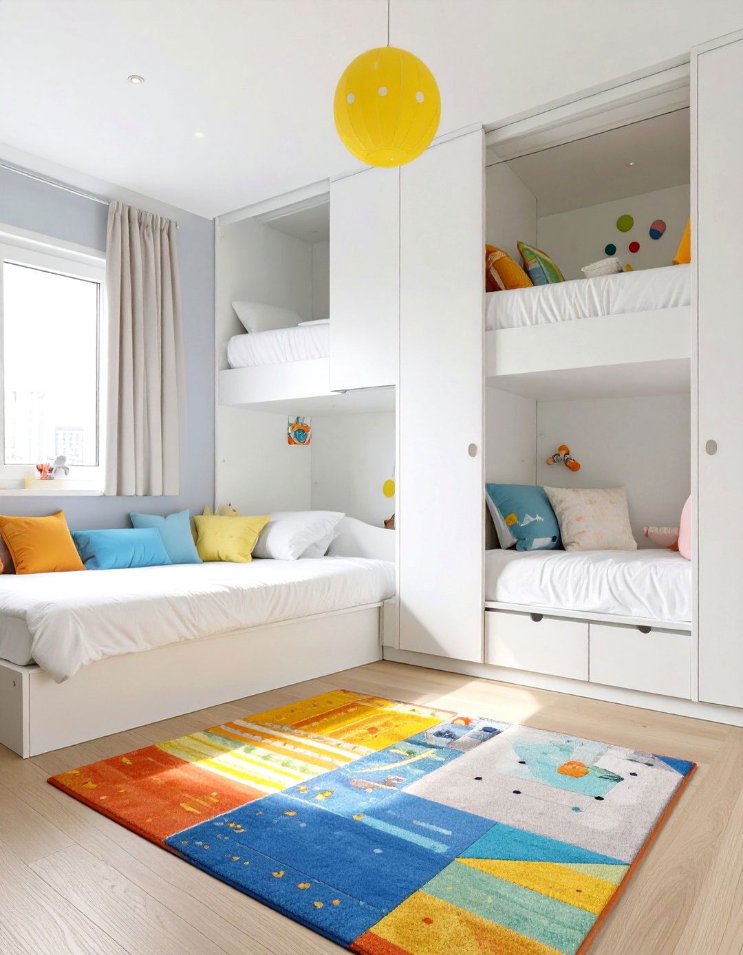 Murphy Beds for Multi Functional Rooms - 30 shared bedroom ideas for small rooms