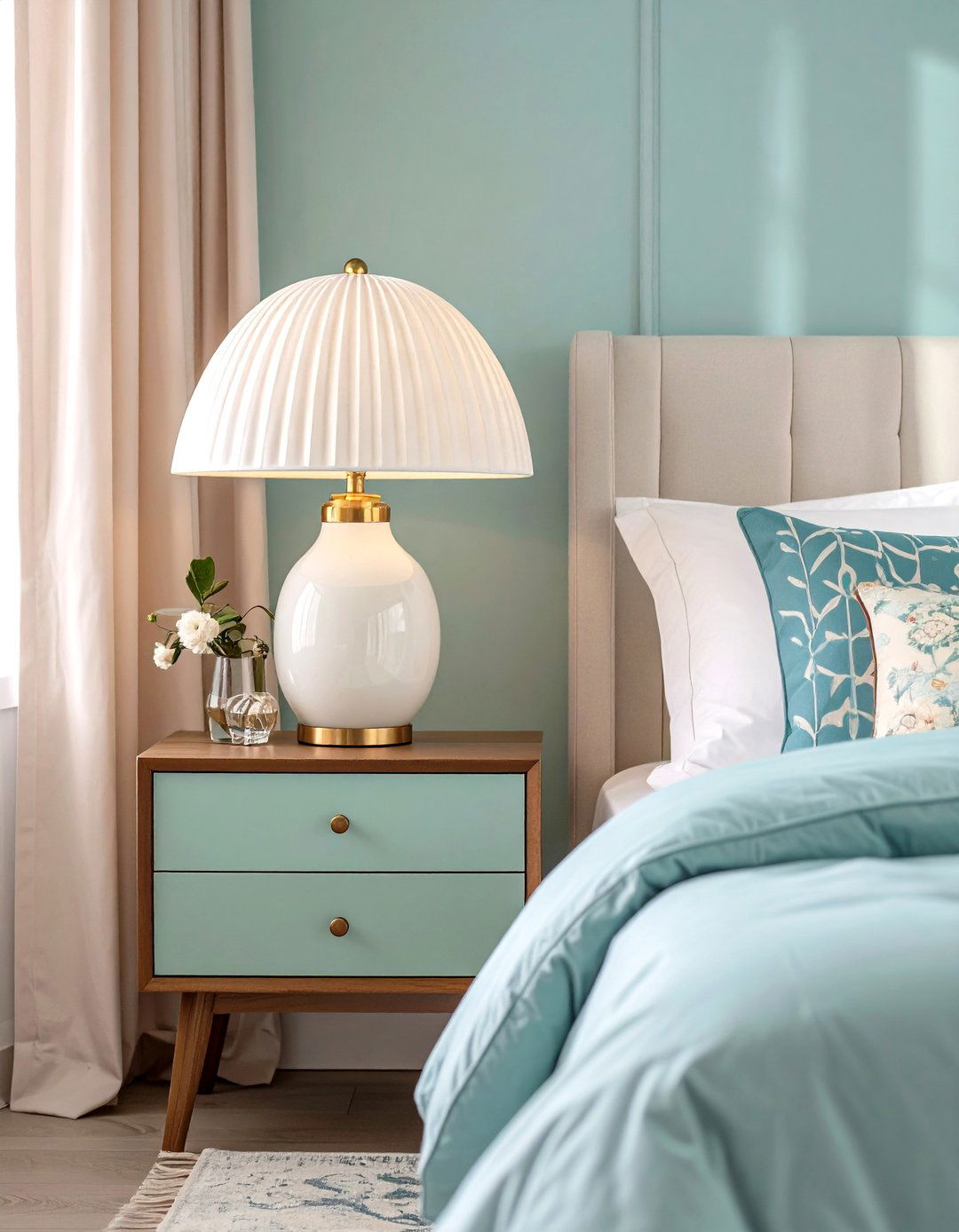 Mushroom Shaped Lamps - 30 retro interior design ideas
