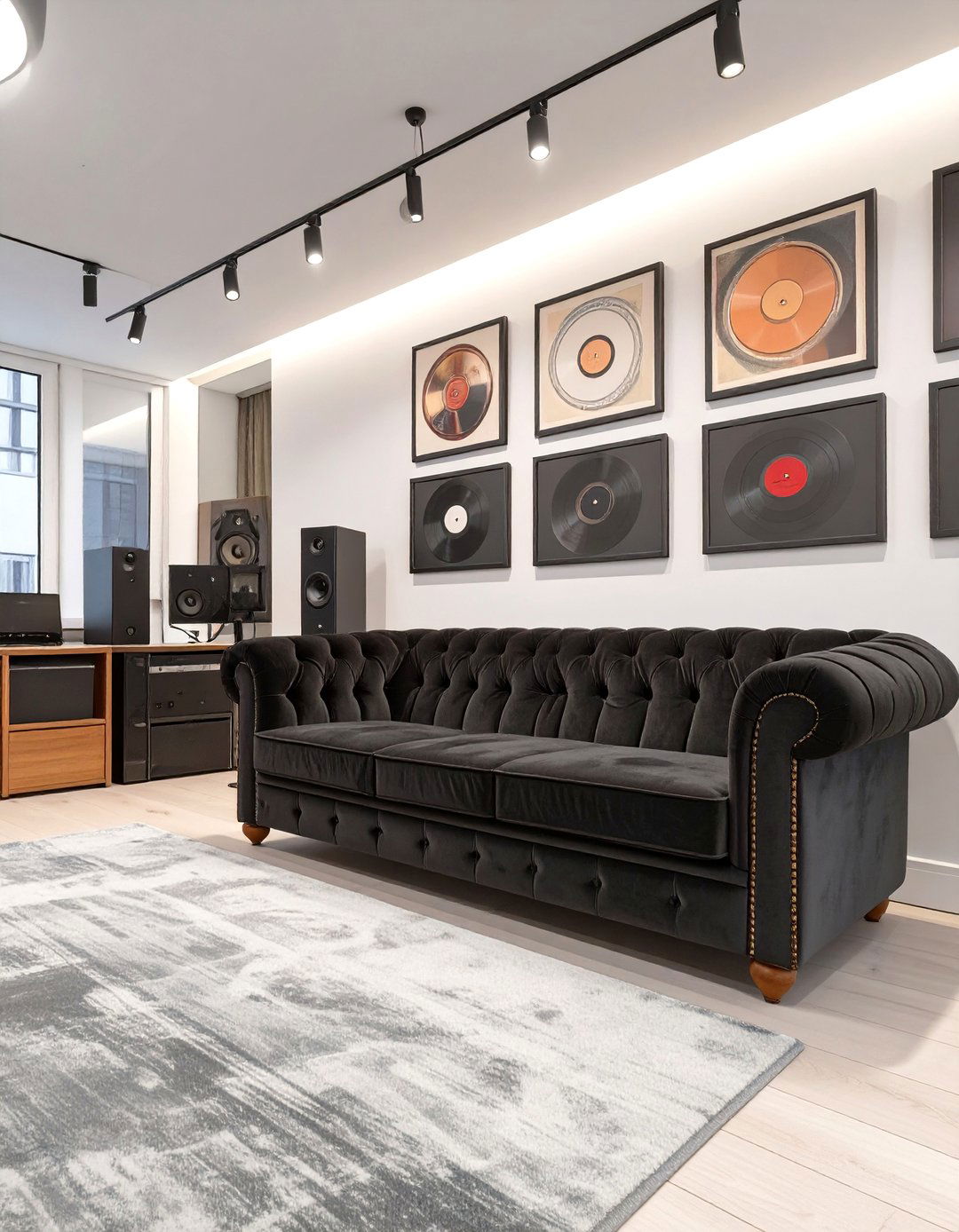 Music Inspired Lounge Office Couch - 30 office couch ideas