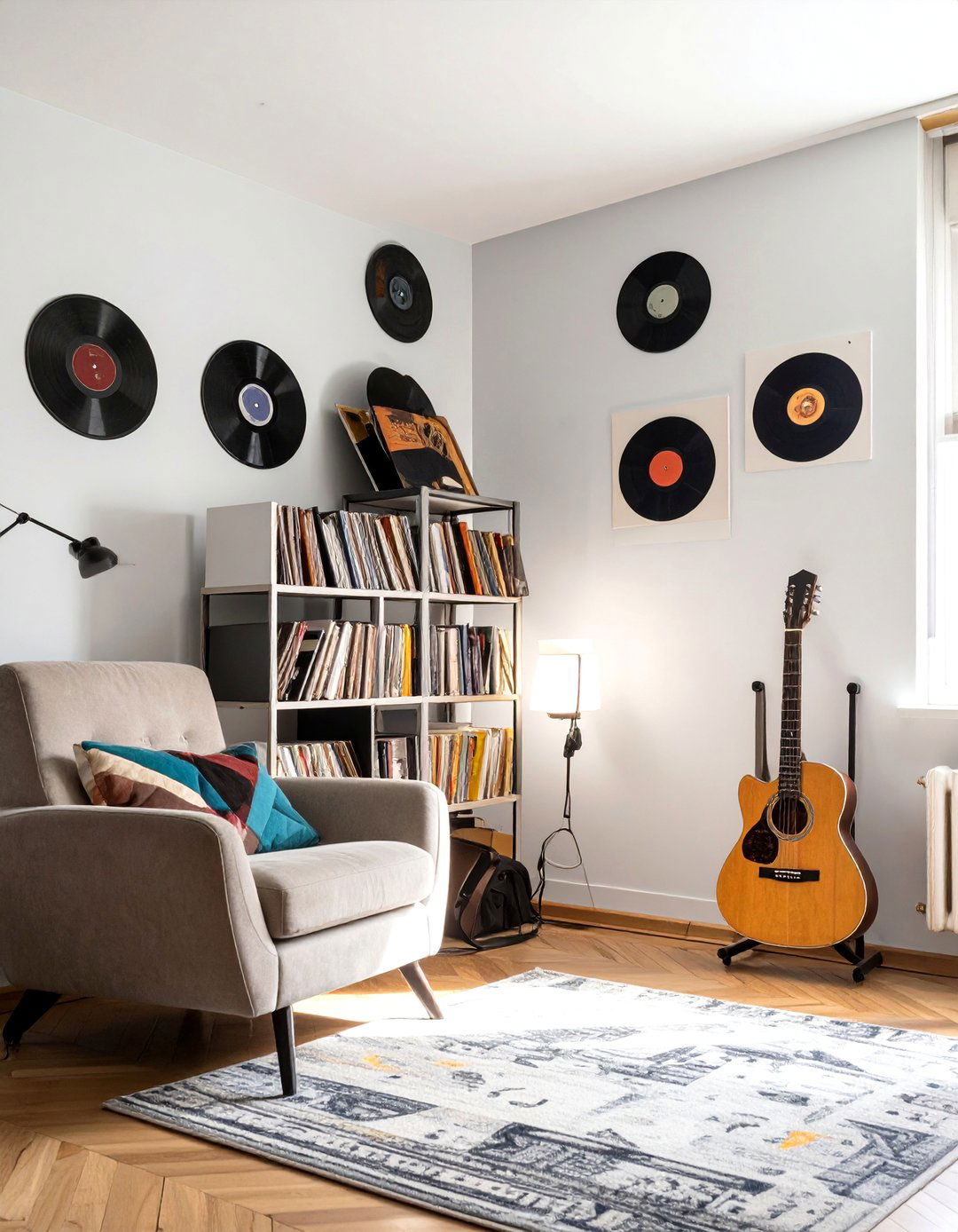 Music Lovers Retreat Dorm Room - 30 college dorm room ideas