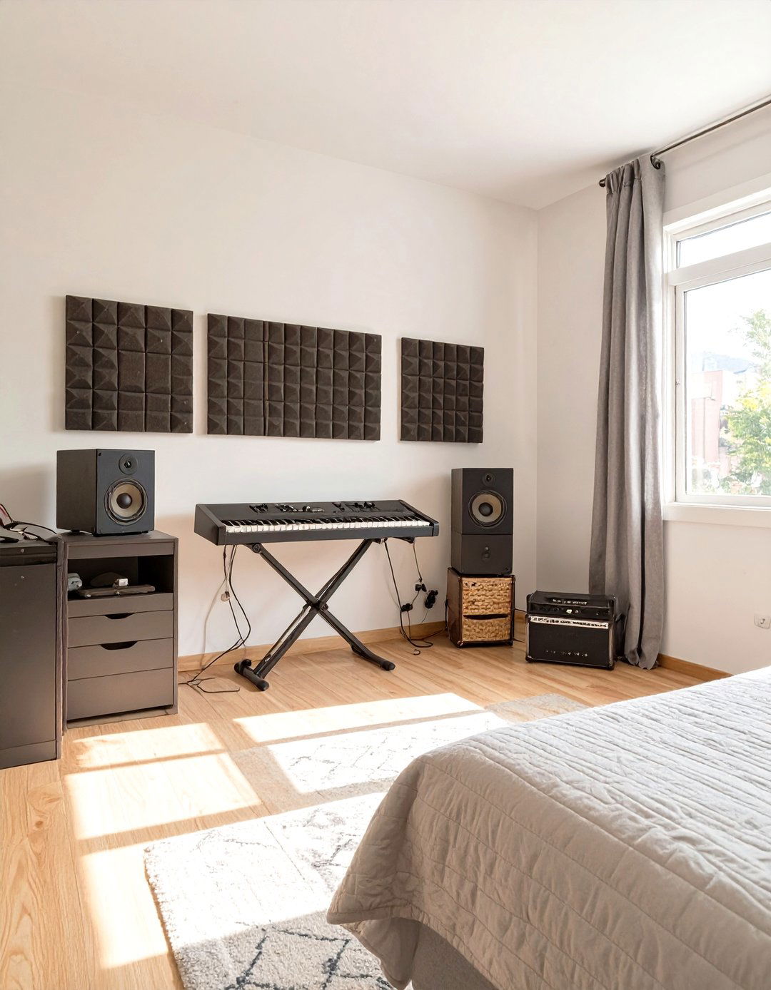 Music Production Nook for a Teen Boys Bedroom - 30 teen boys bedroom ideas